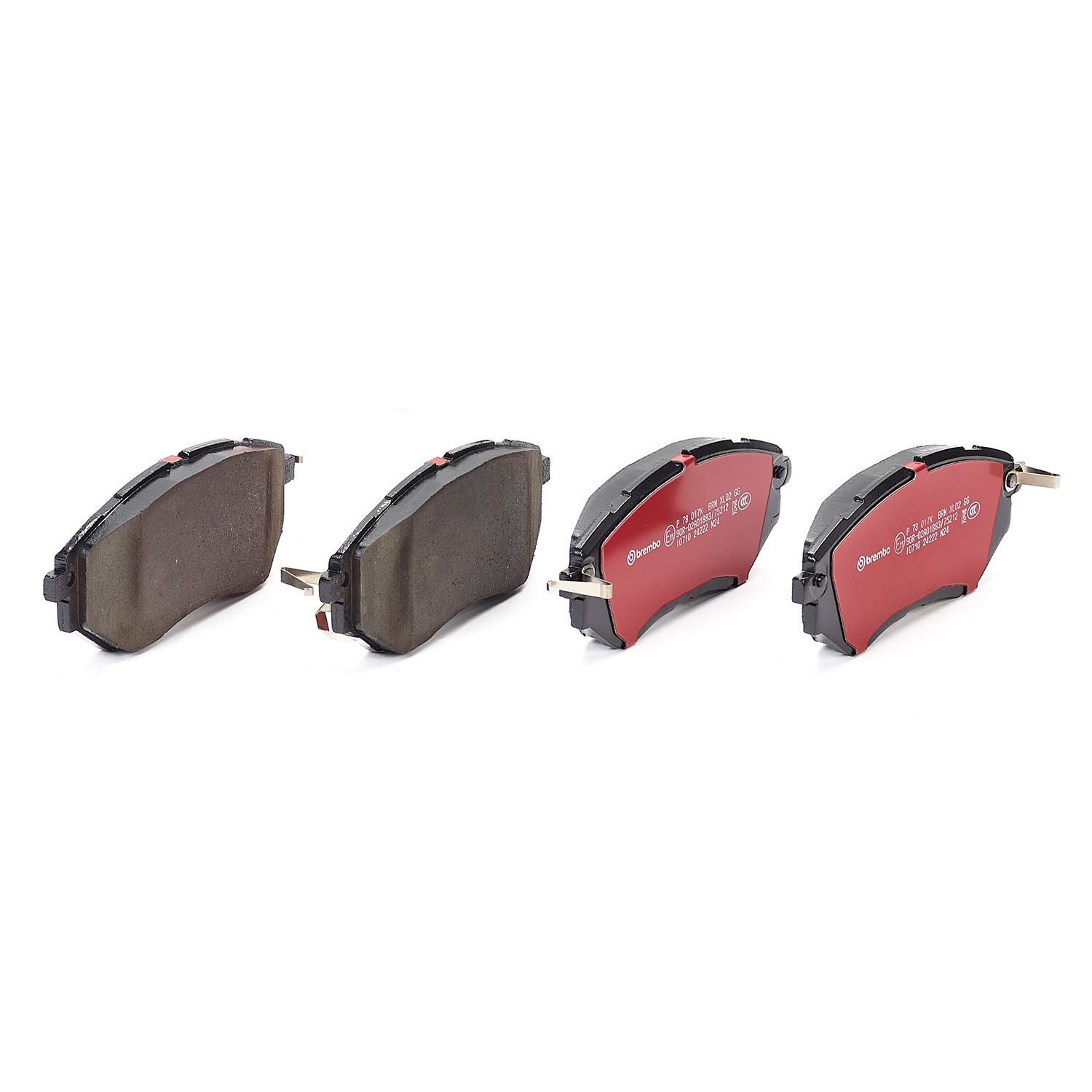 XTRA Low-Met Front Disc Brake Pad Set - P78017X_02