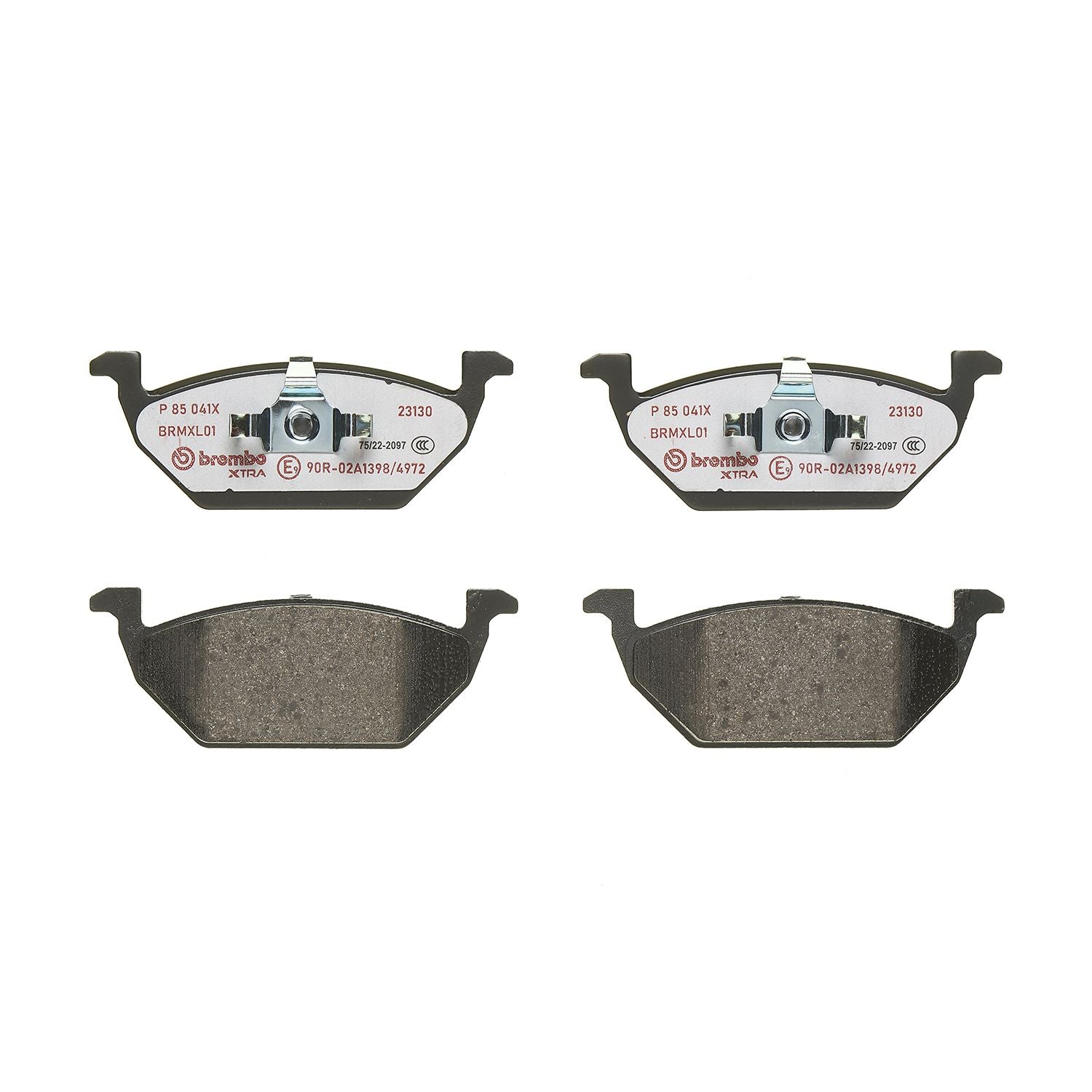 XTRA Low-Met Front Disc Brake Pad Set - P85041X_01