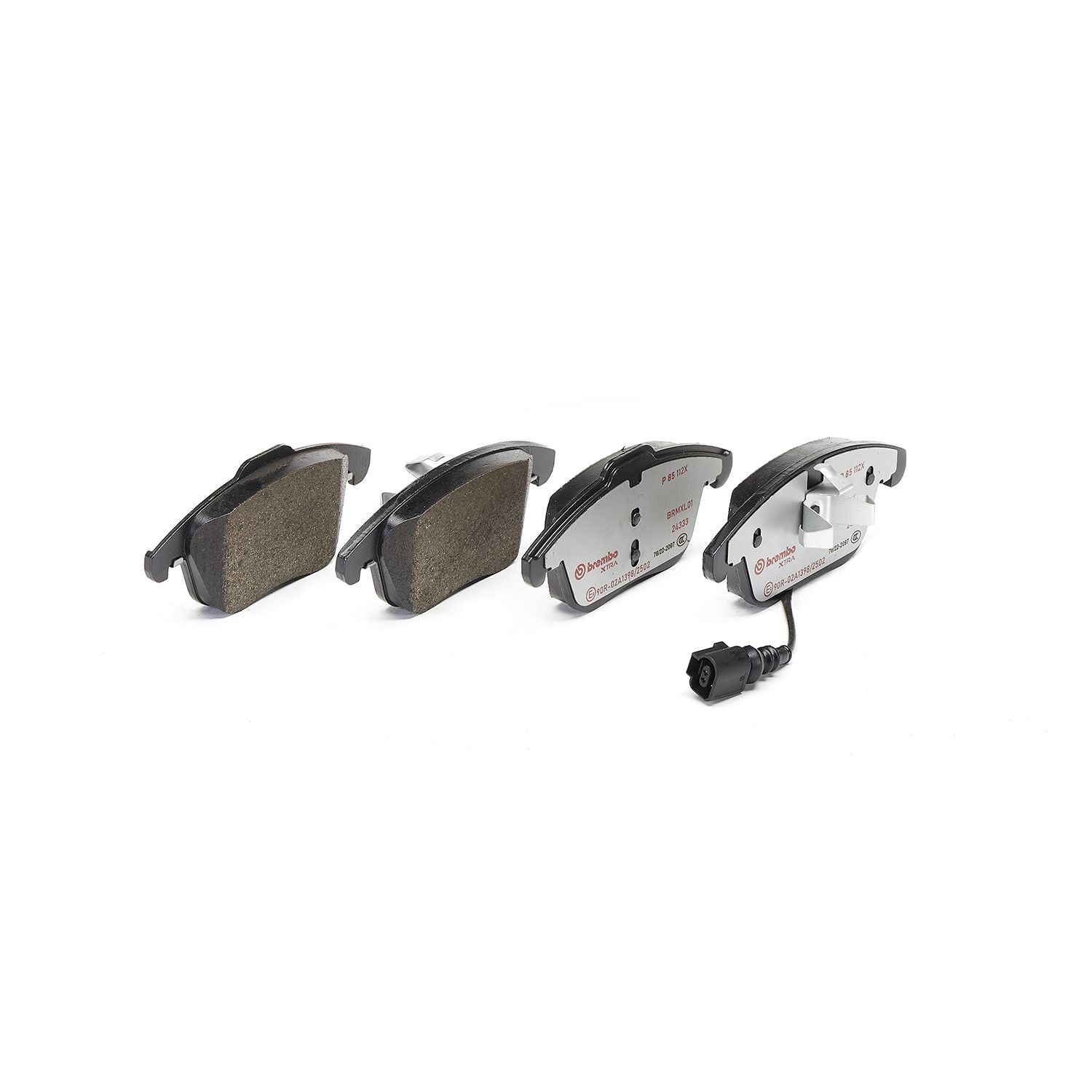 XTRA Low-Met Front Disc Brake Pad Set - P85112X_01