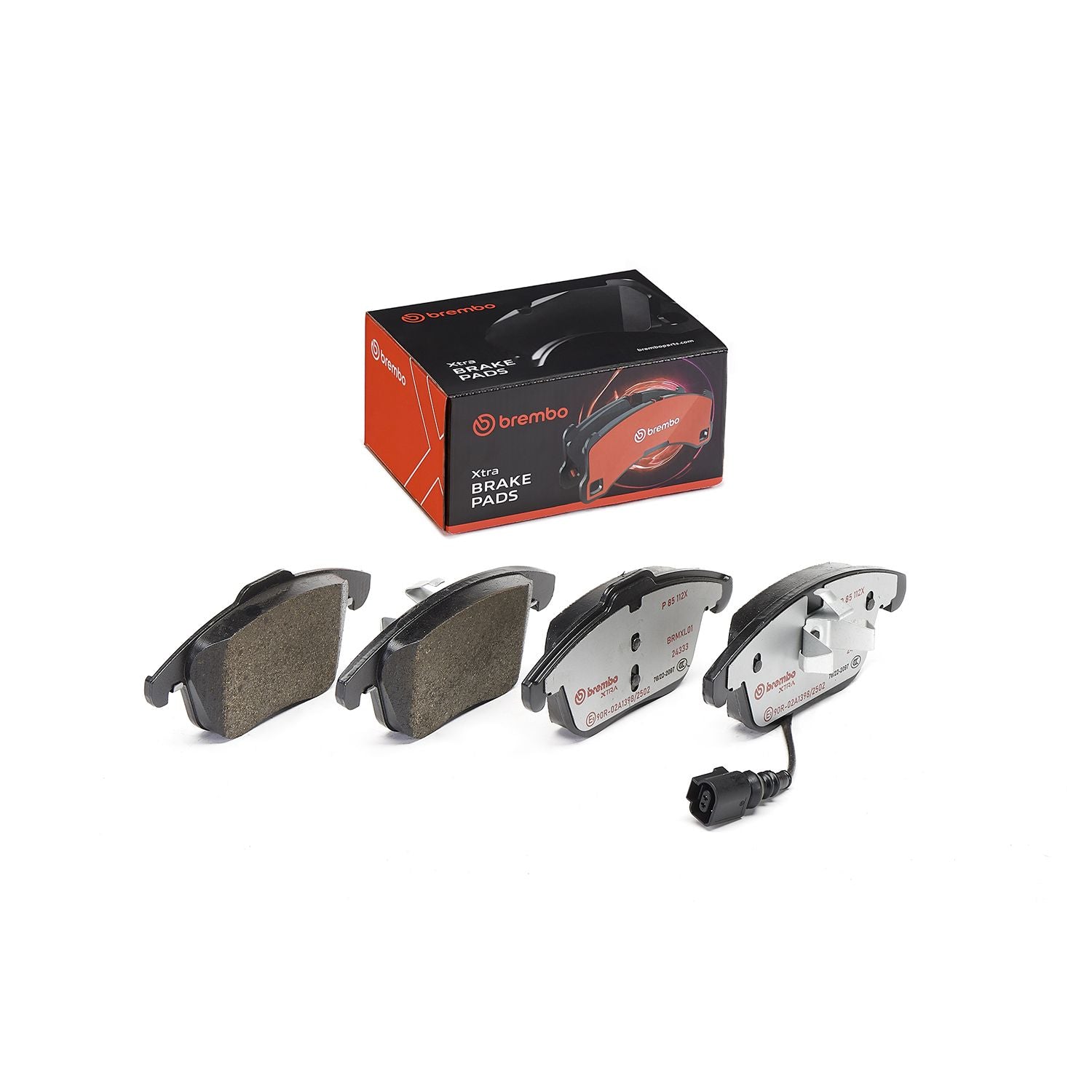 XTRA Low-Met Front Disc Brake Pad Set - P85112X_02