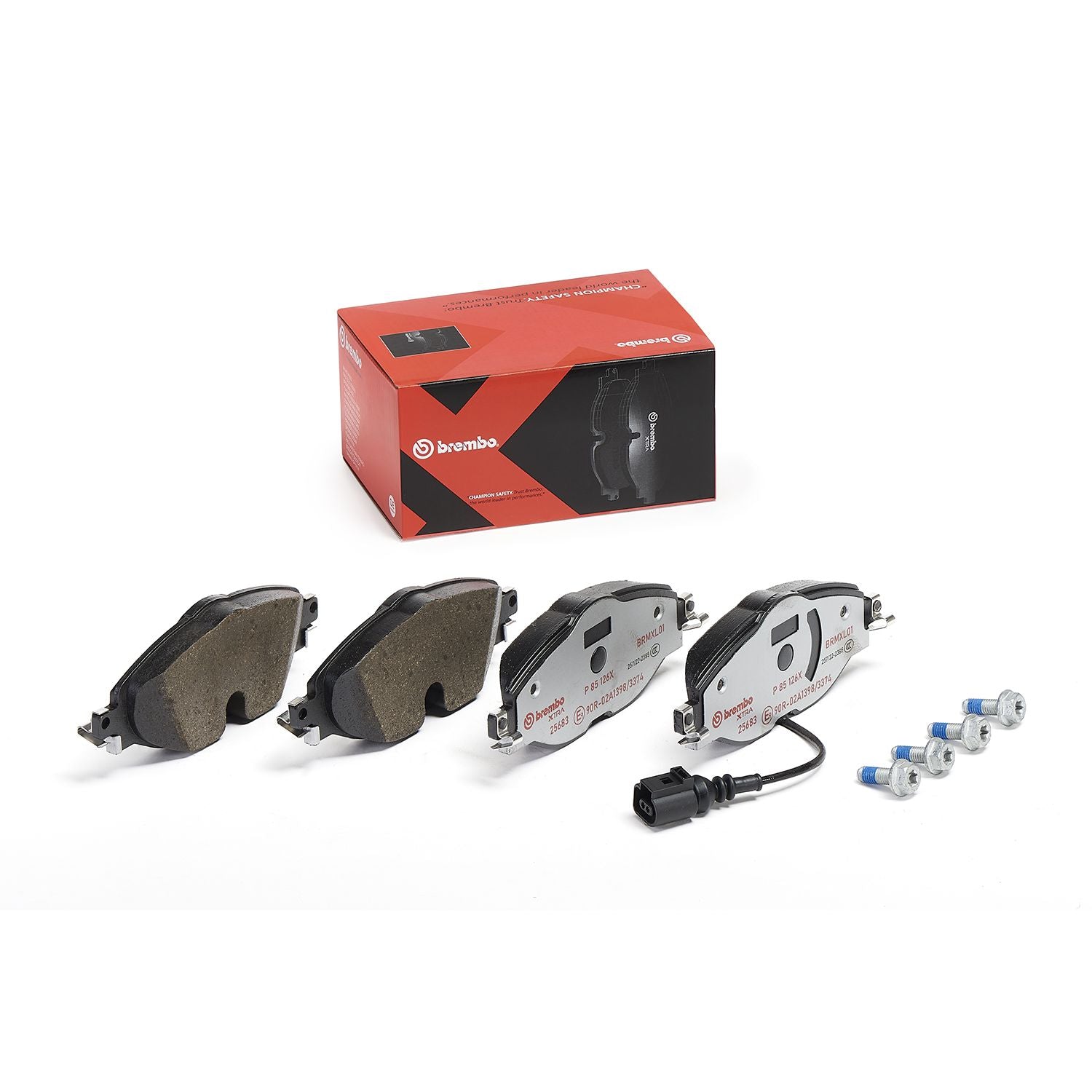 XTRA Low-Met Front Disc Brake Pad Set - P85126X_02