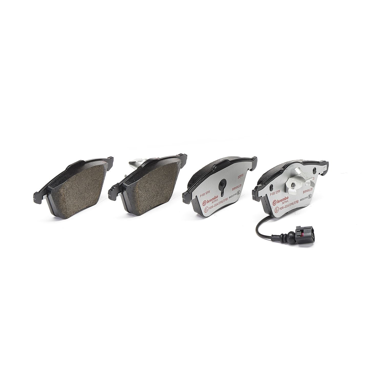 XTRA Low-Met Front Disc Brake Pad Set - P85129X_03