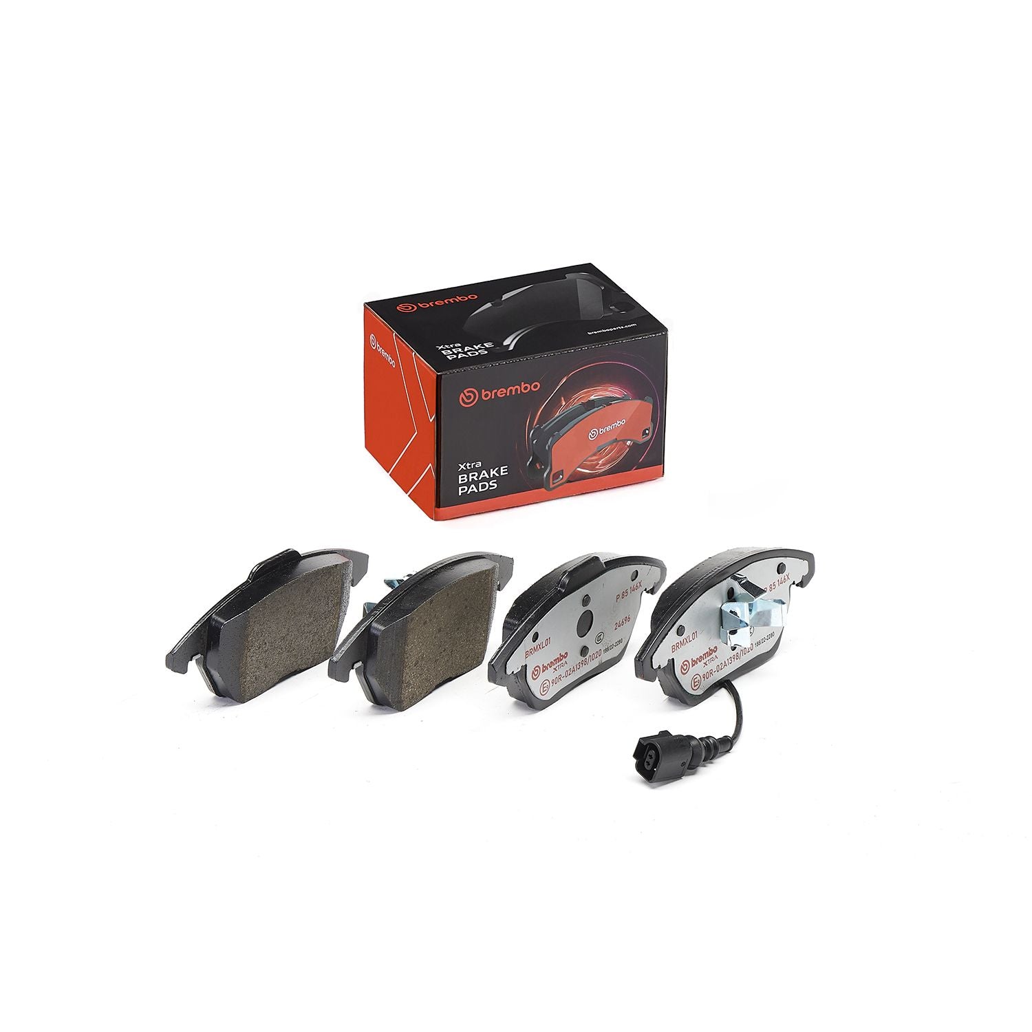 XTRA Low-Met Front Disc Brake Pad Set - P85146X_02