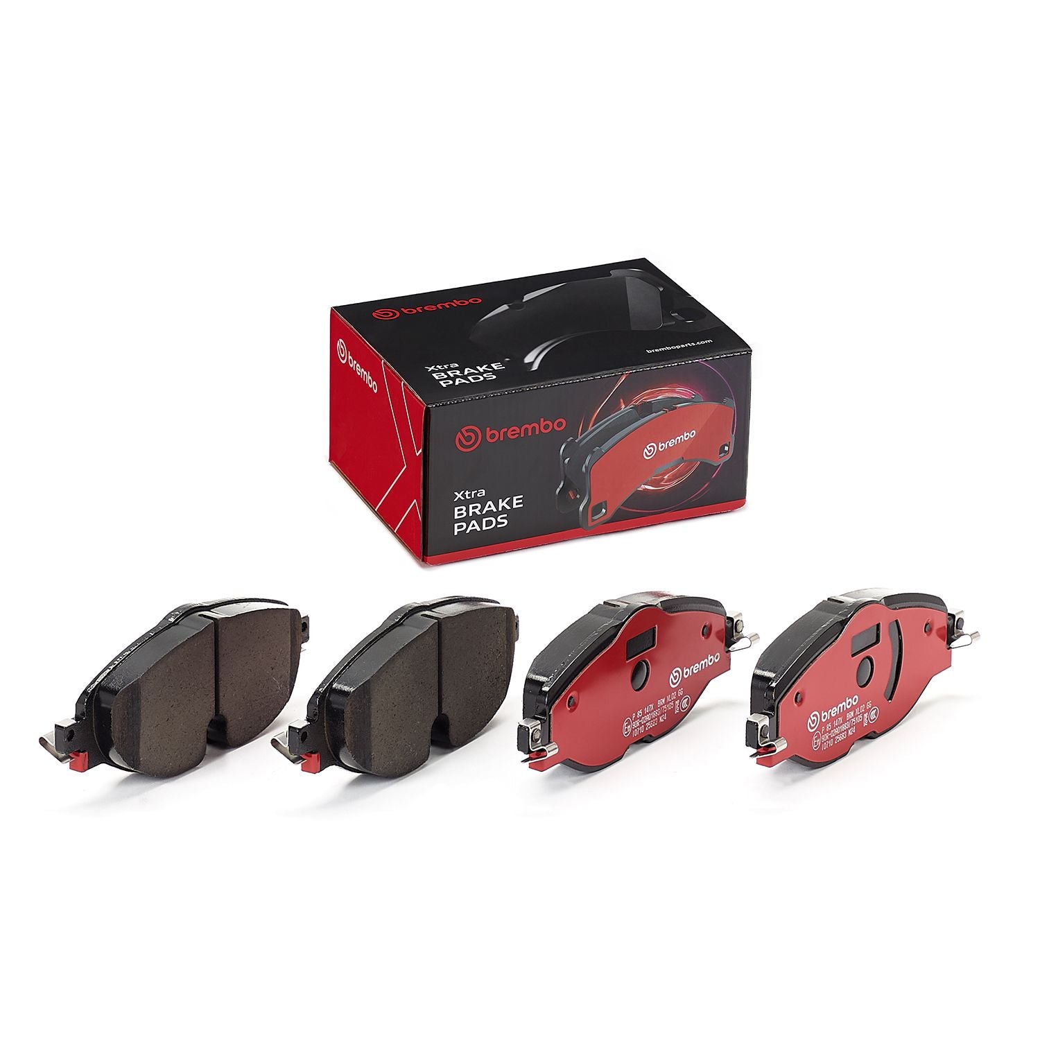 XTRA Low-Met Front Disc Brake Pad Set - P85147X_02