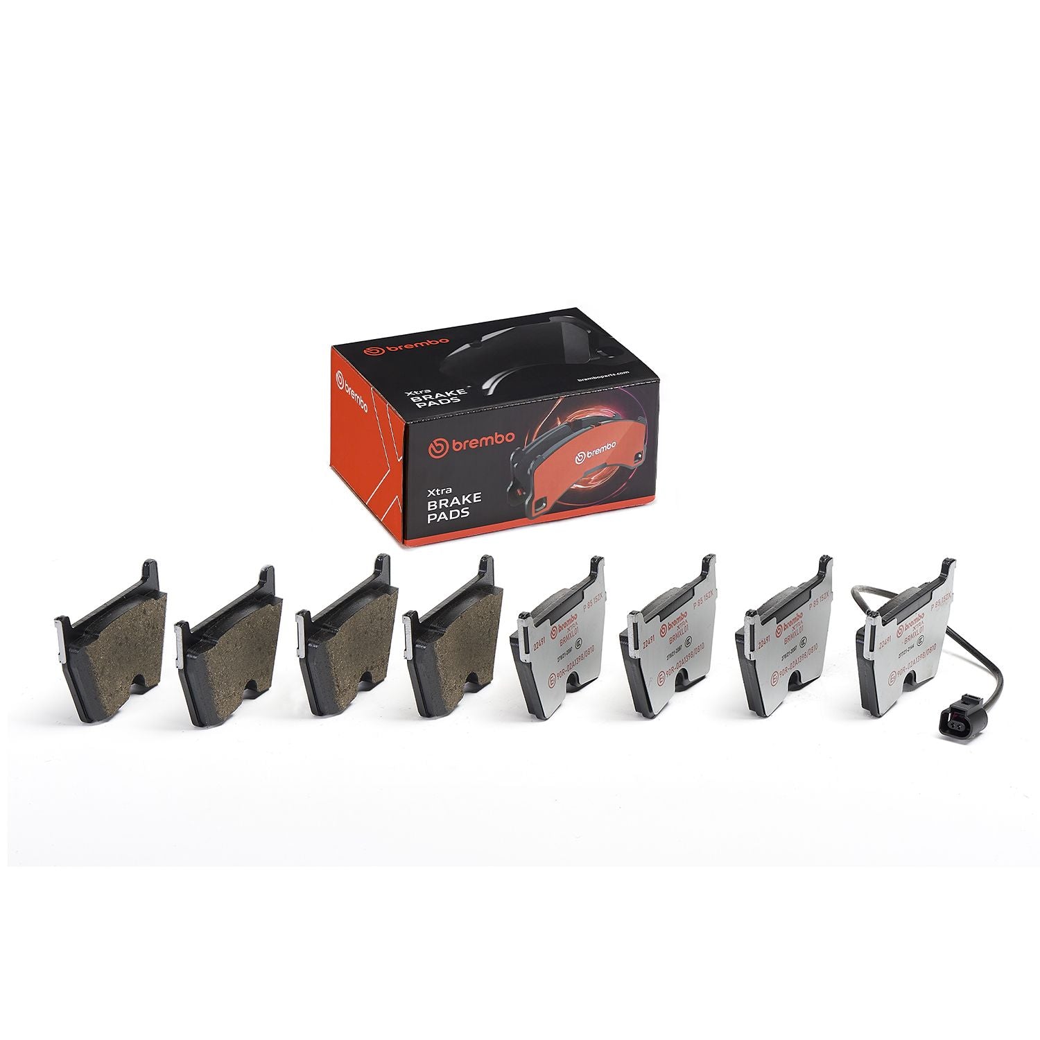 XTRA Low-Met Front Disc Brake Pad Set - P85152X_03