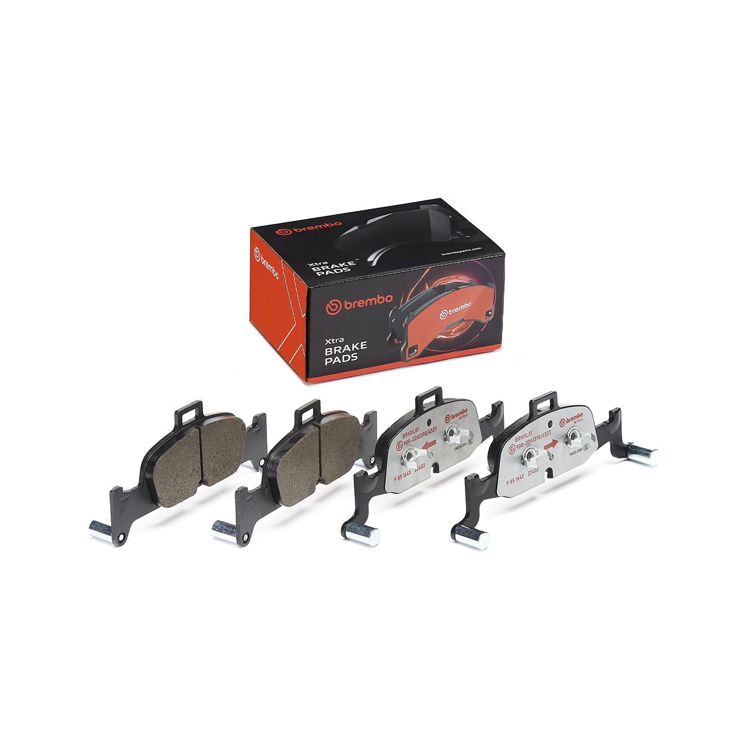 XTRA Low-Met Front Disc Brake Pad Set - P85164X_02