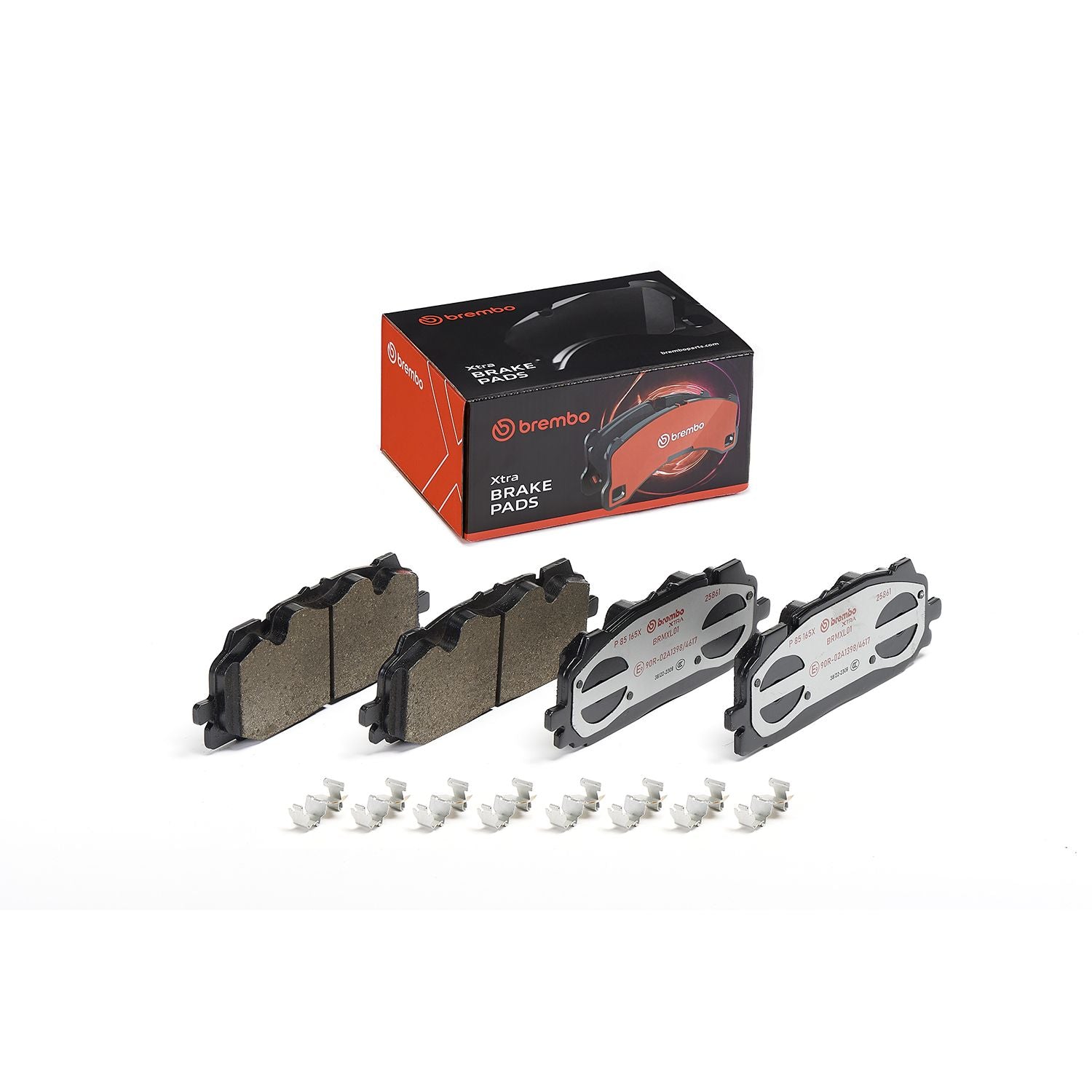 XTRA Low-Met Front Disc Brake Pad Set - P85165X_01