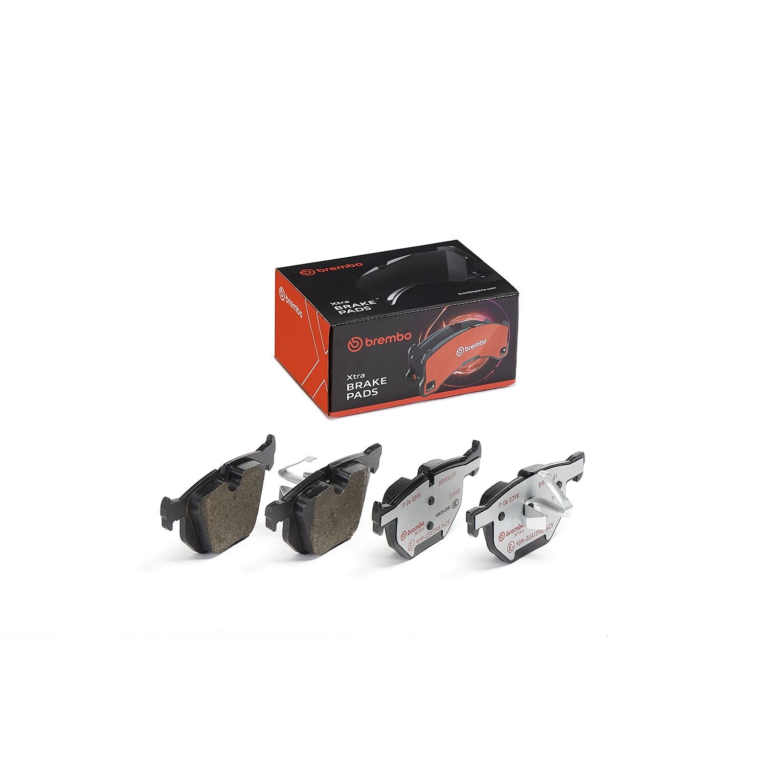XTRA Low-Met Rear Disc Brake Pad Set - P06039X_01