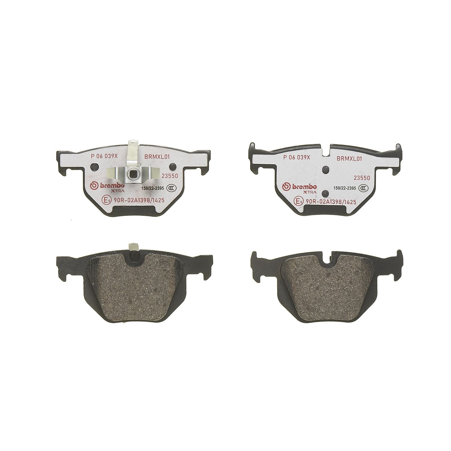 XTRA Low-Met Rear Disc Brake Pad Set - P06039X_02