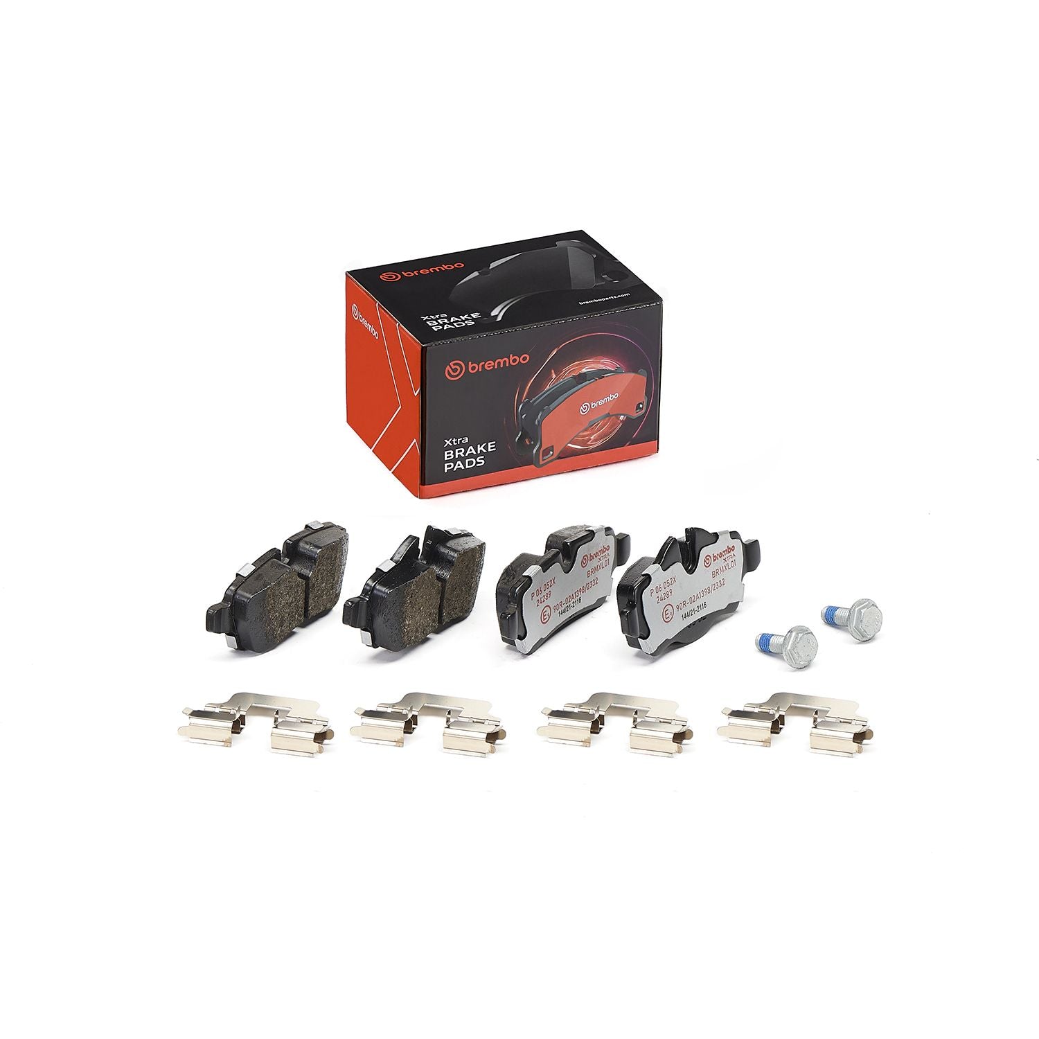 XTRA Low-Met Rear Disc Brake Pad Set - P06052X_02