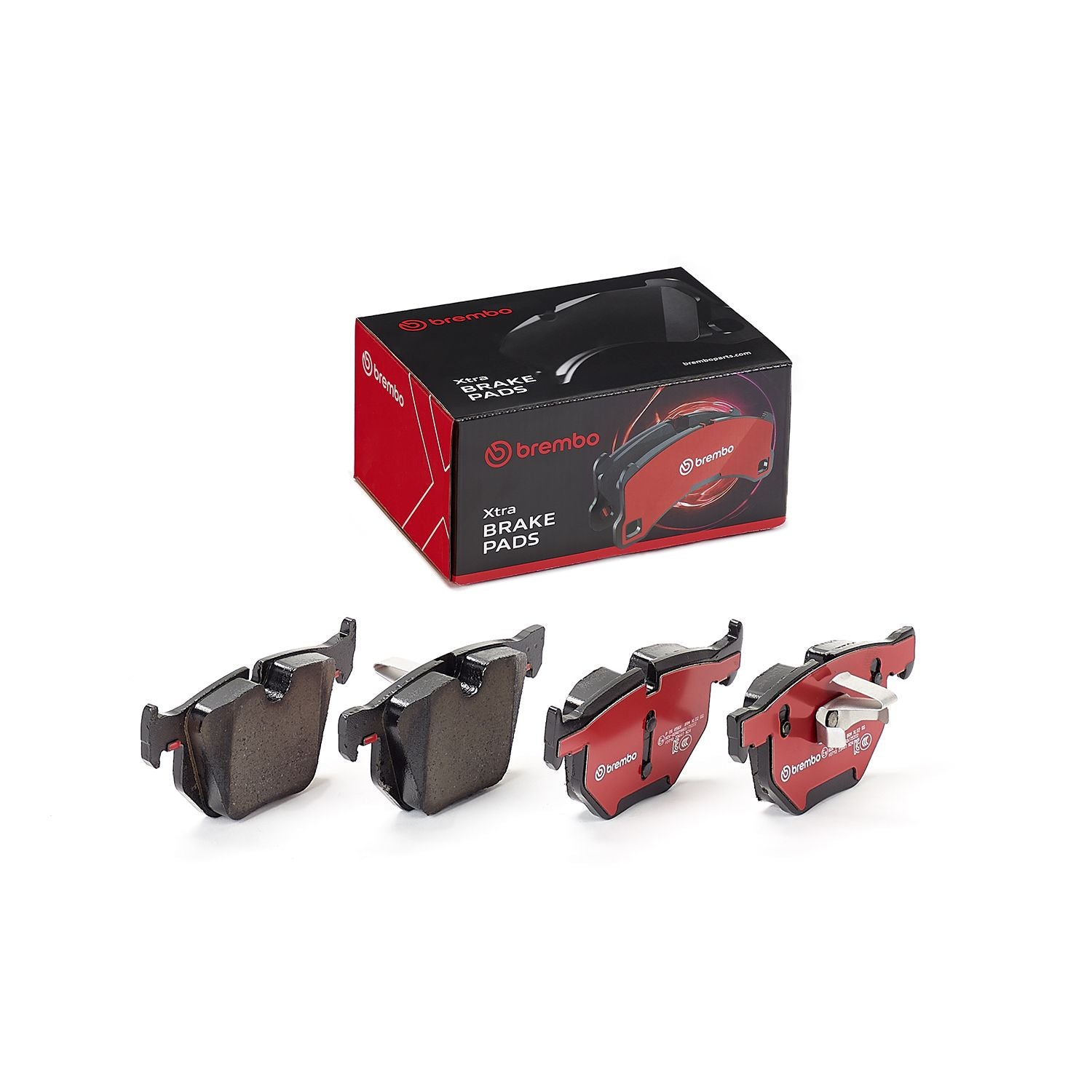 XTRA Low-Met Rear Disc Brake Pad Set - P06056X_02