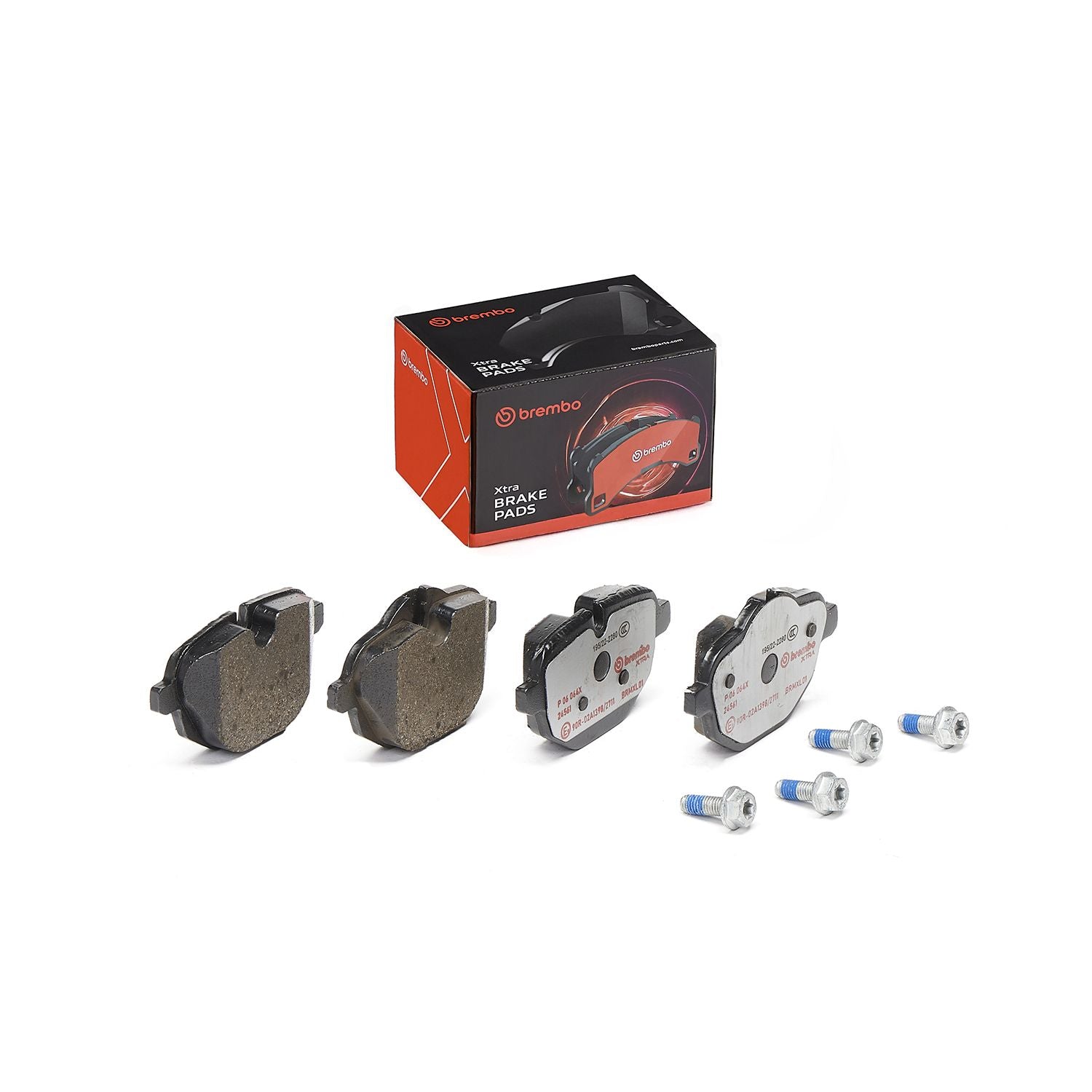 XTRA Low-Met Rear Disc Brake Pad Set - P06064X_01