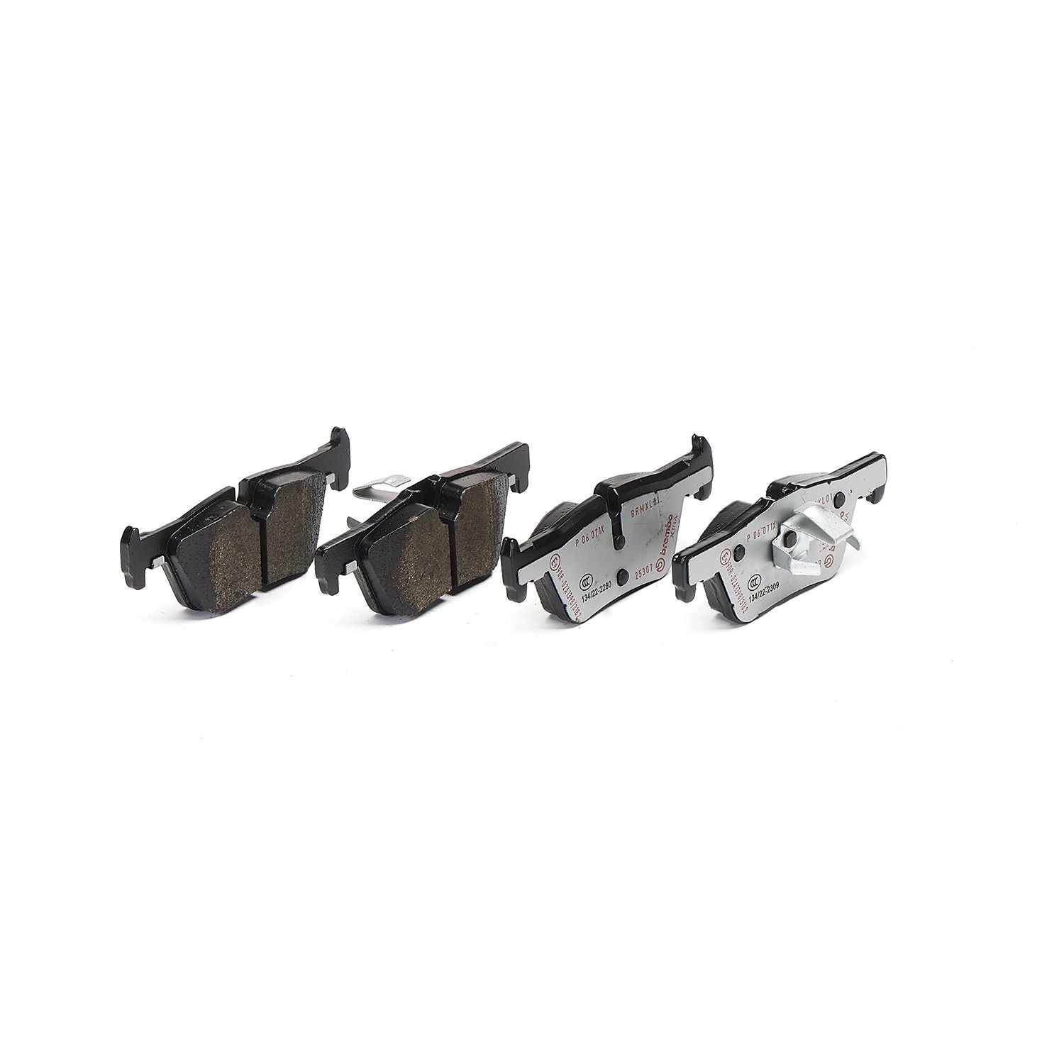 XTRA Low-Met Rear Disc Brake Pad Set - P06071X_01