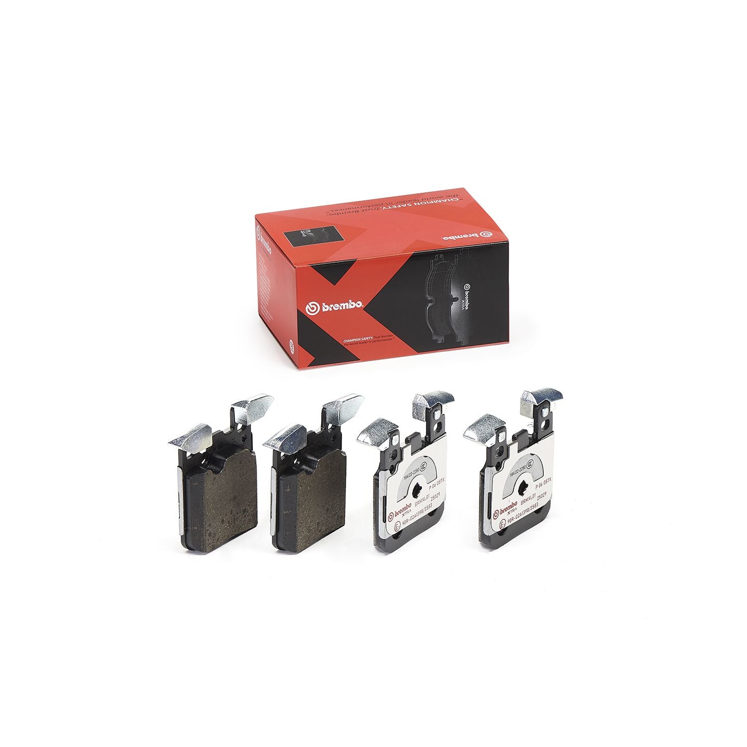 XTRA Low-Met Rear Disc Brake Pad Set - P06087X_02