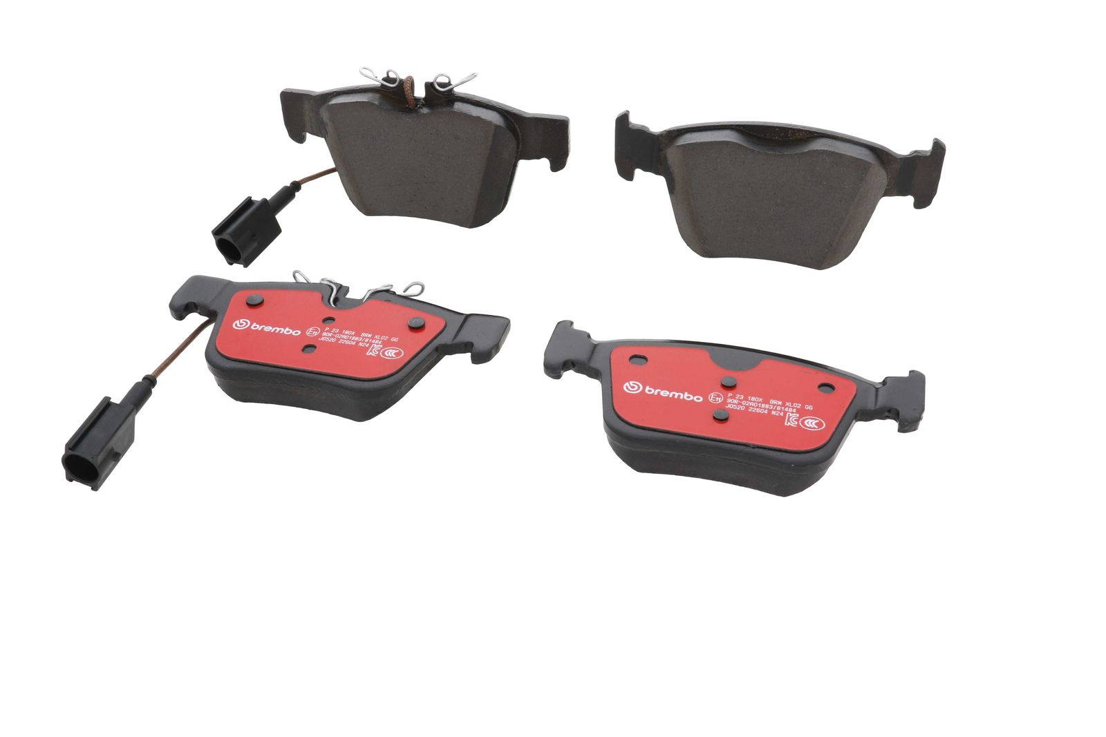 XTRA Low-Met Rear Disc Brake Pad Set - P23180X_03