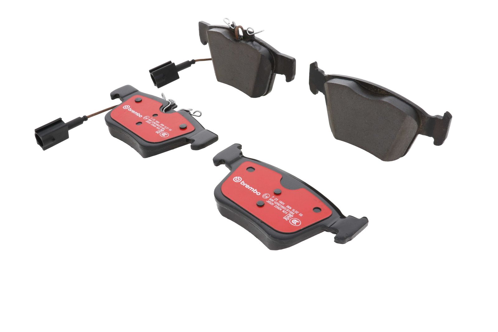 XTRA Low-Met Rear Disc Brake Pad Set - P23180X_05