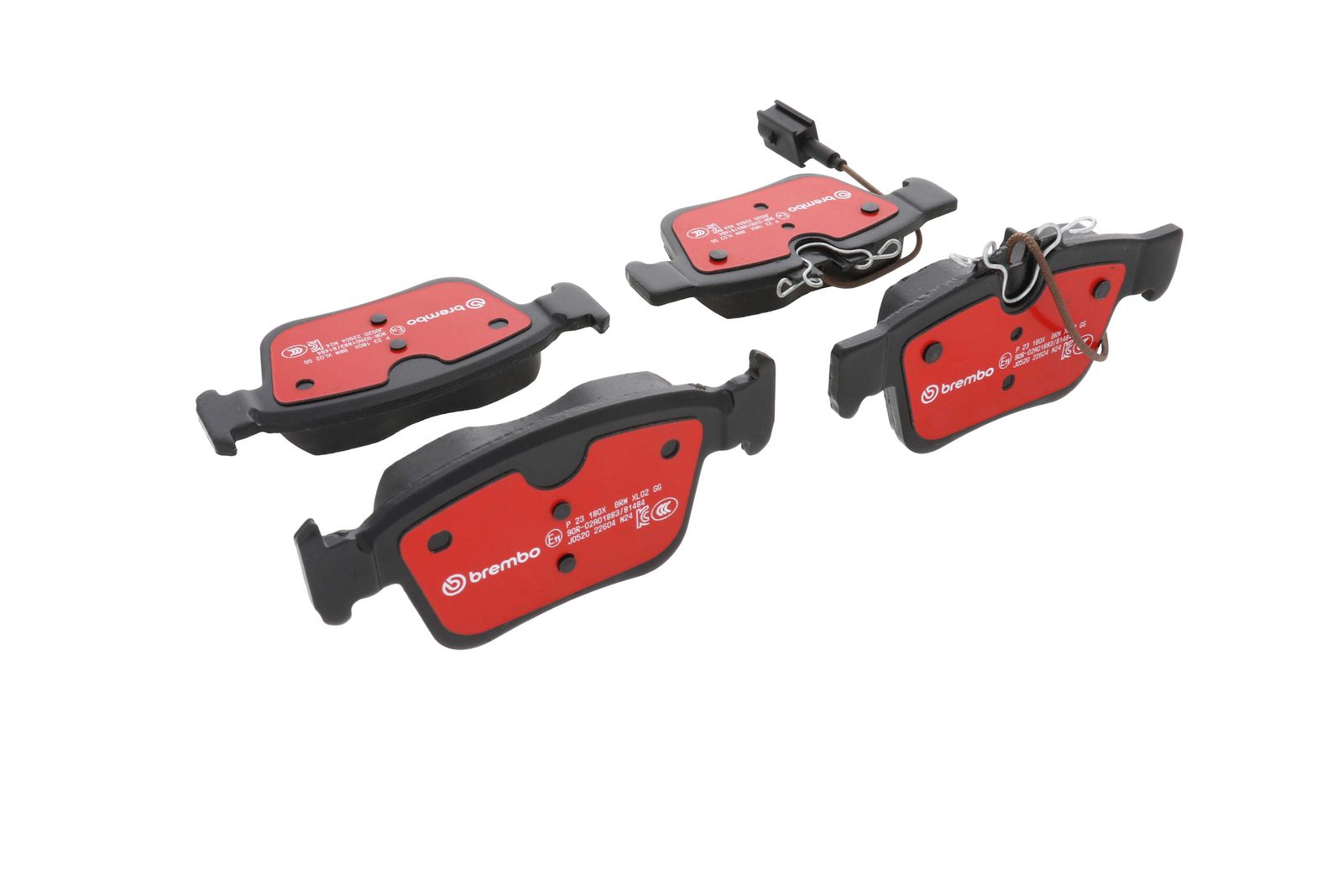XTRA Low-Met Rear Disc Brake Pad Set - P23180X_12