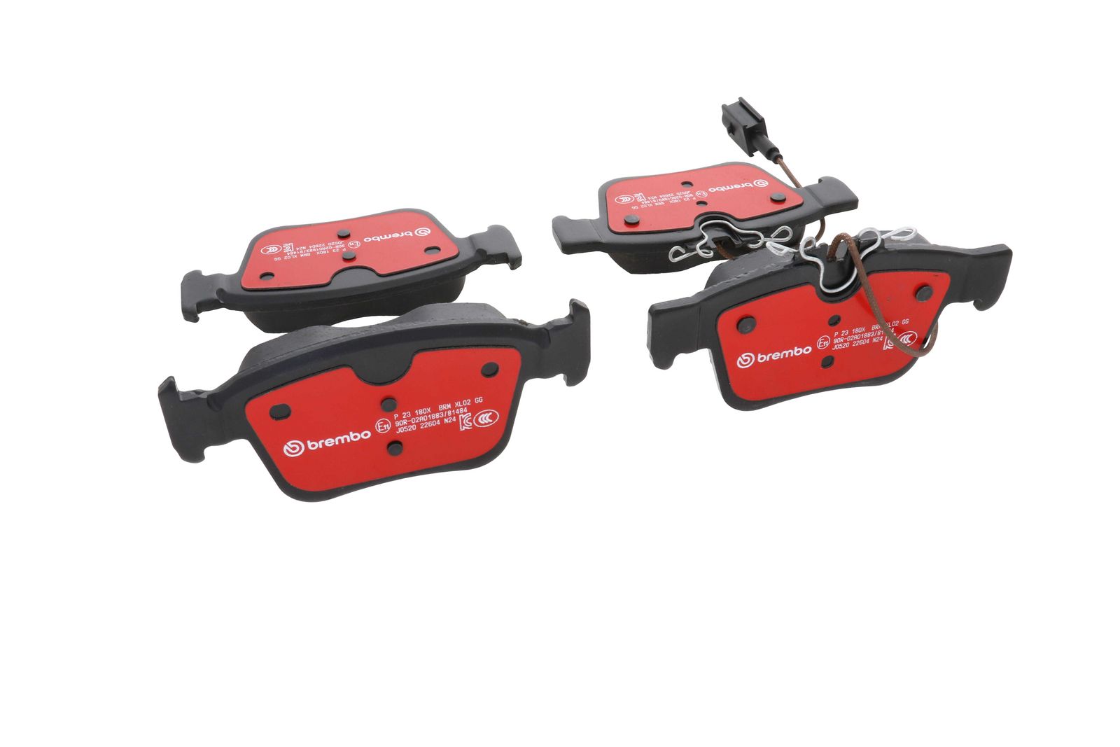 XTRA Low-Met Rear Disc Brake Pad Set - P23180X_13