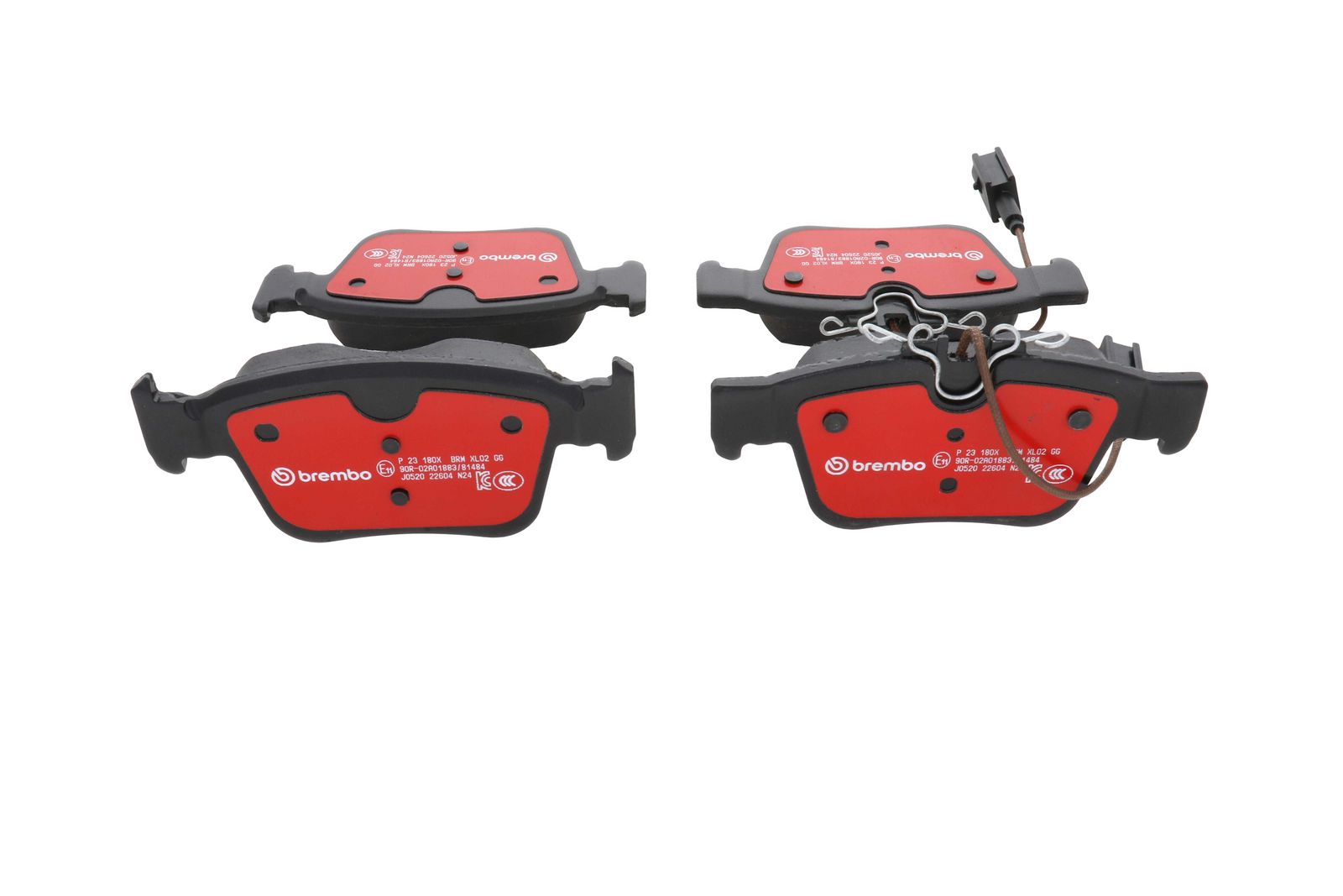XTRA Low-Met Rear Disc Brake Pad Set - P23180X_14