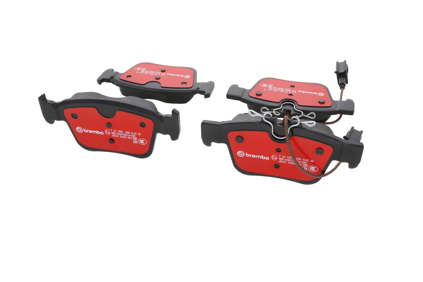 XTRA Low-Met Rear Disc Brake Pad Set - P23180X_15