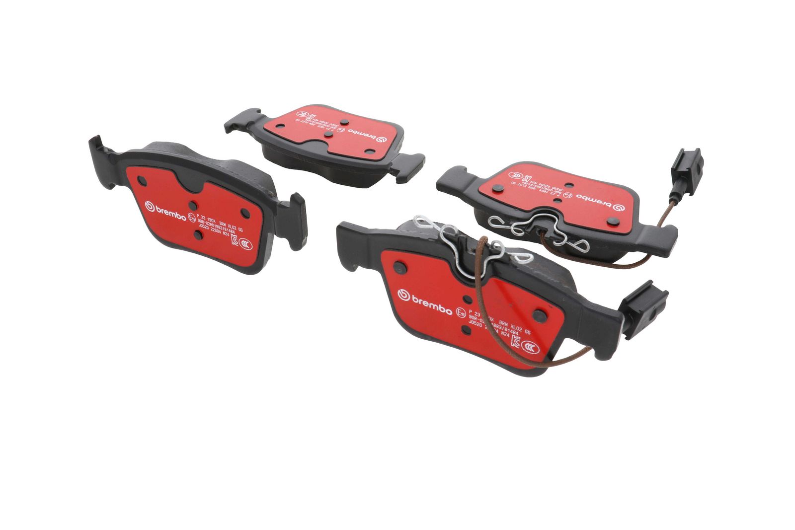 XTRA Low-Met Rear Disc Brake Pad Set - P23180X_16