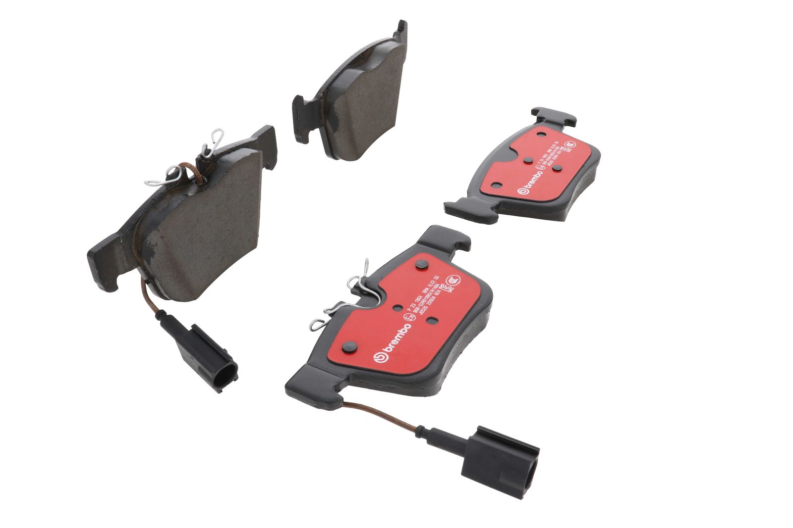 XTRA Low-Met Rear Disc Brake Pad Set - P23180X_22