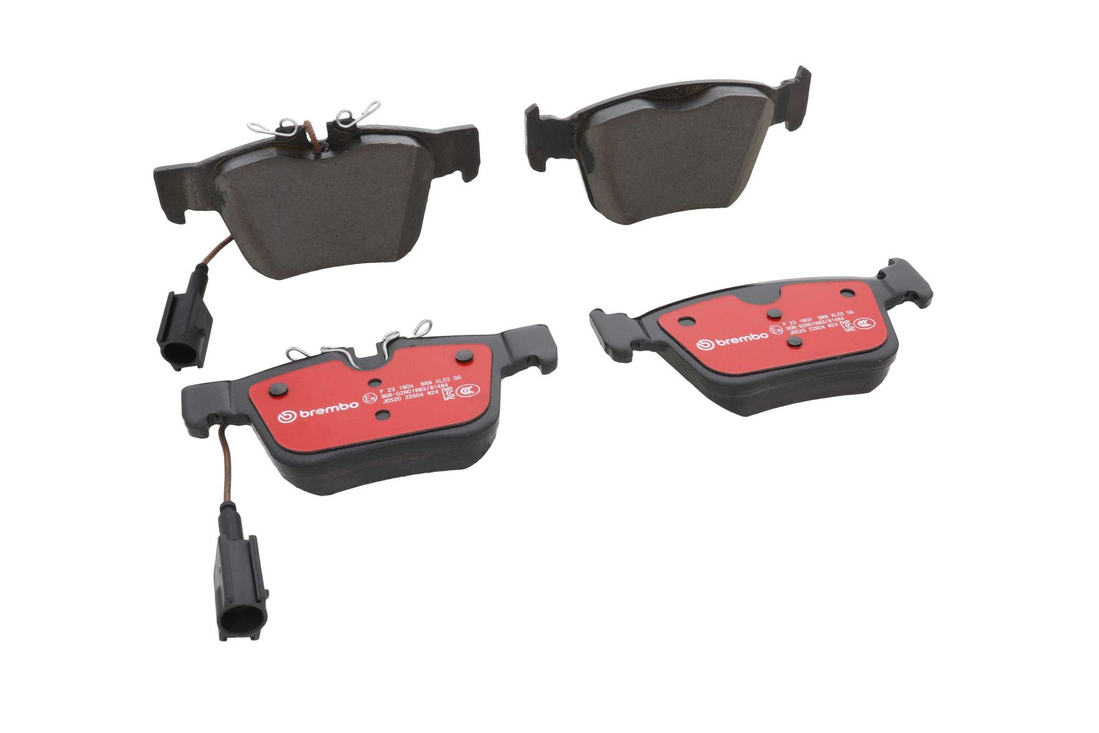 XTRA Low-Met Rear Disc Brake Pad Set - P23180X_25