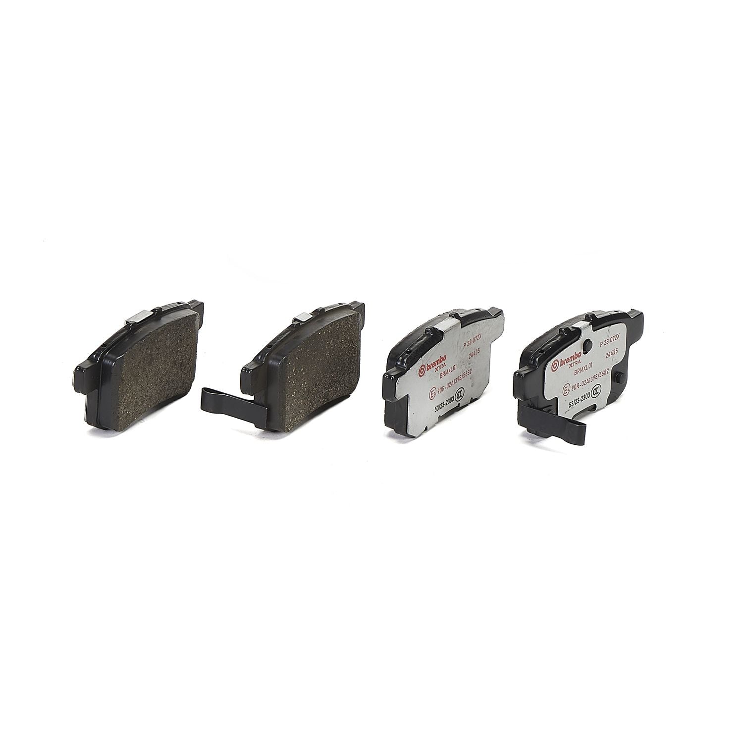 XTRA Low-Met Rear Disc Brake Pad Set - P28072X_01