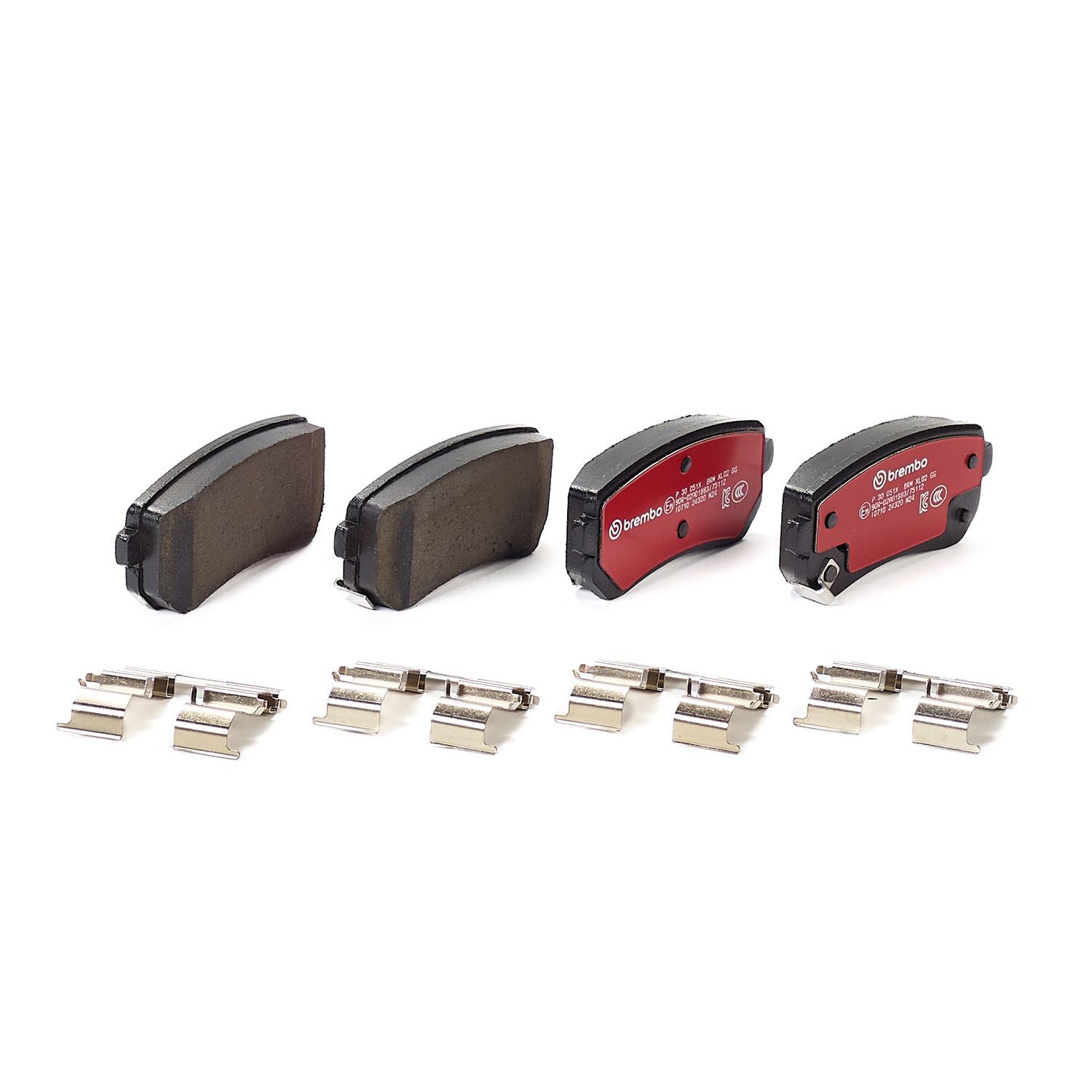 XTRA Low-Met Rear Disc Brake Pad Set - P30051X_01