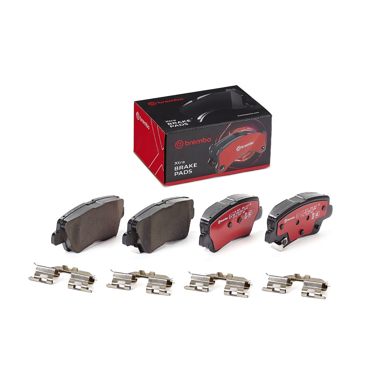 XTRA Low-Met Rear Disc Brake Pad Set - P30067X_03