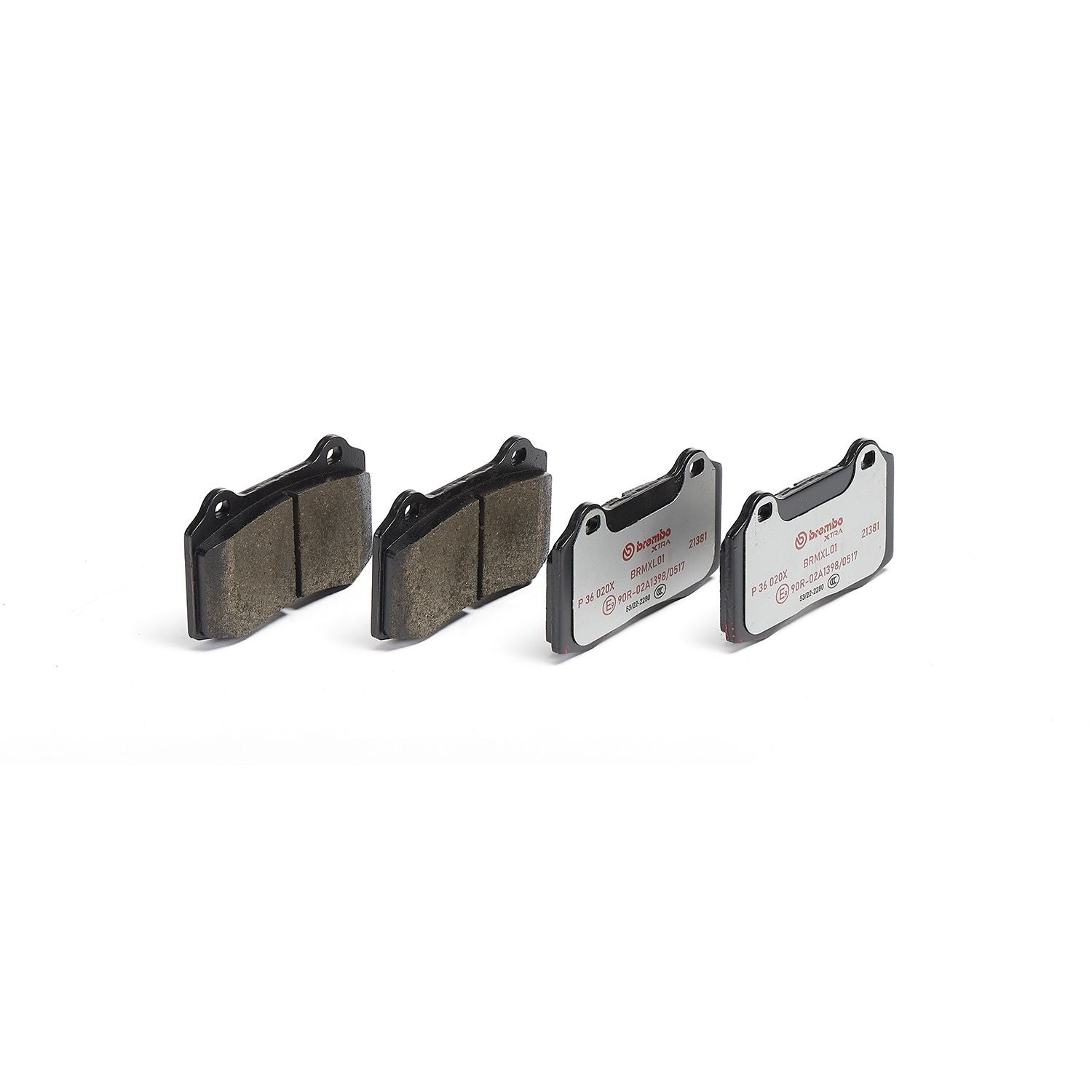 XTRA Low-Met Rear Disc Brake Pad Set - P36020X_03