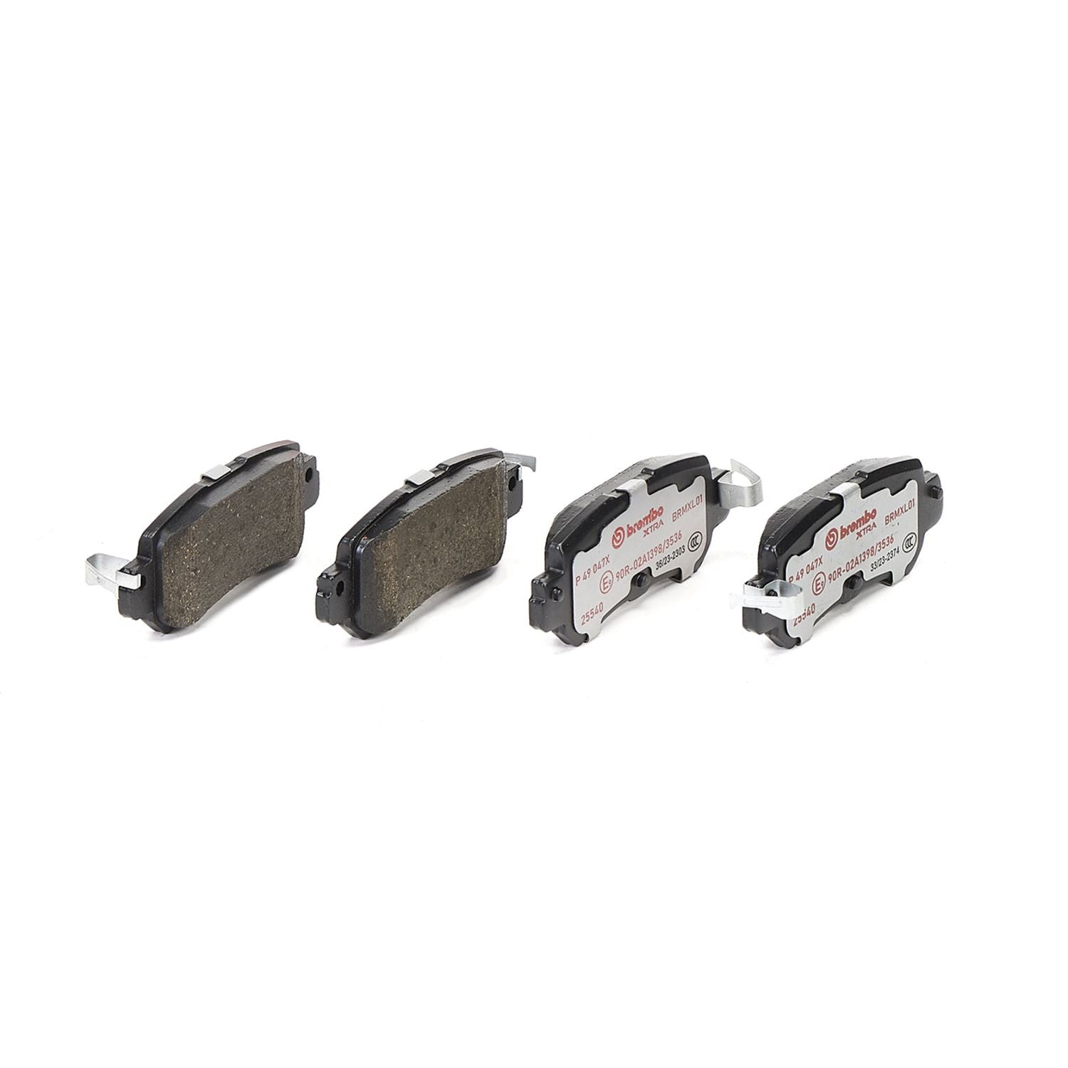 XTRA Low-Met Rear Disc Brake Pad Set - P49047X_02