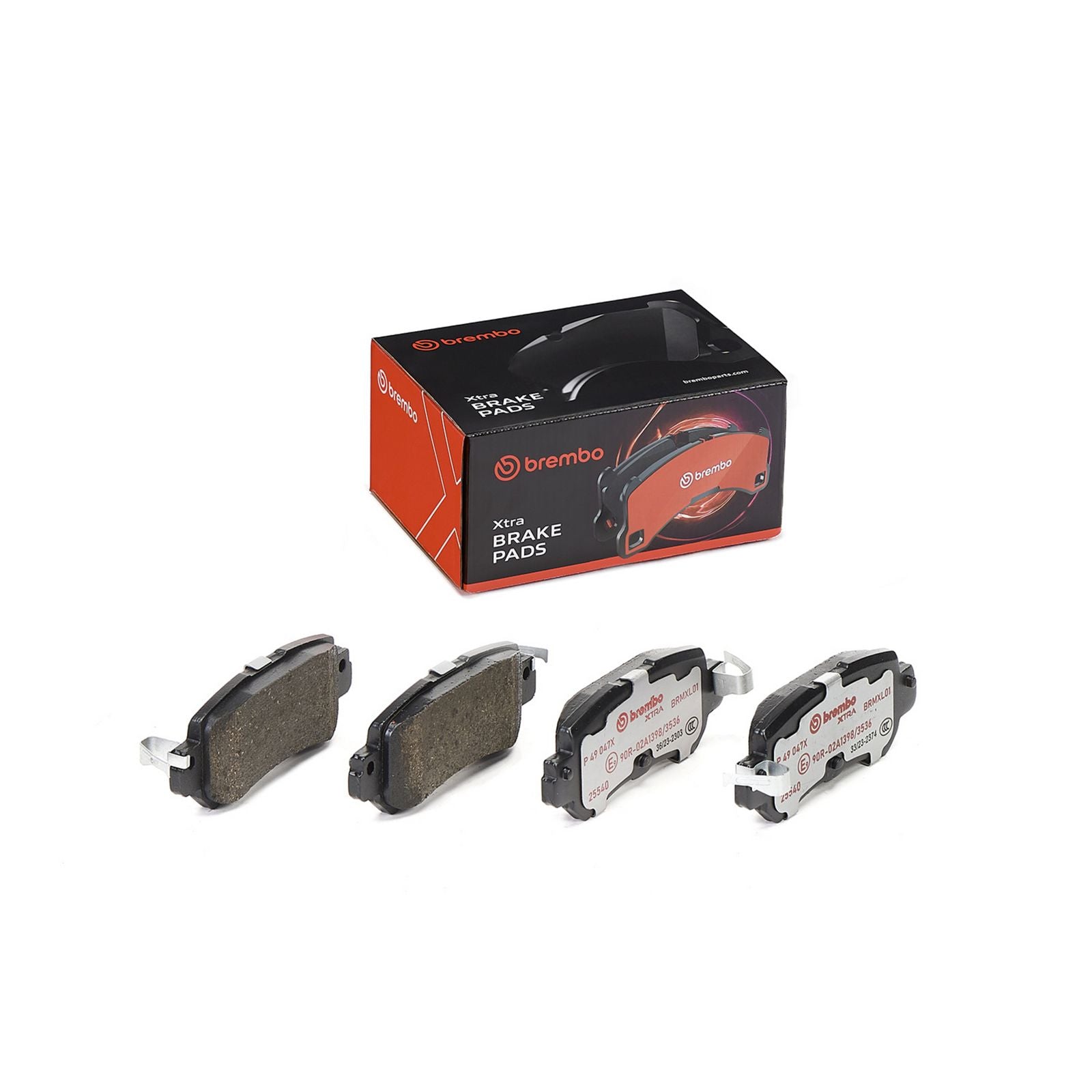 XTRA Low-Met Rear Disc Brake Pad Set - P49047X_03
