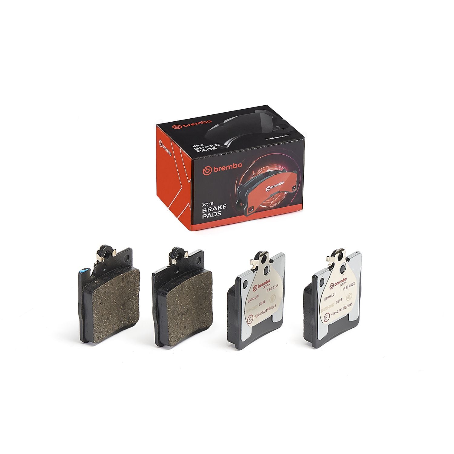 XTRA Low-Met Rear Disc Brake Pad Set - P50033X_02