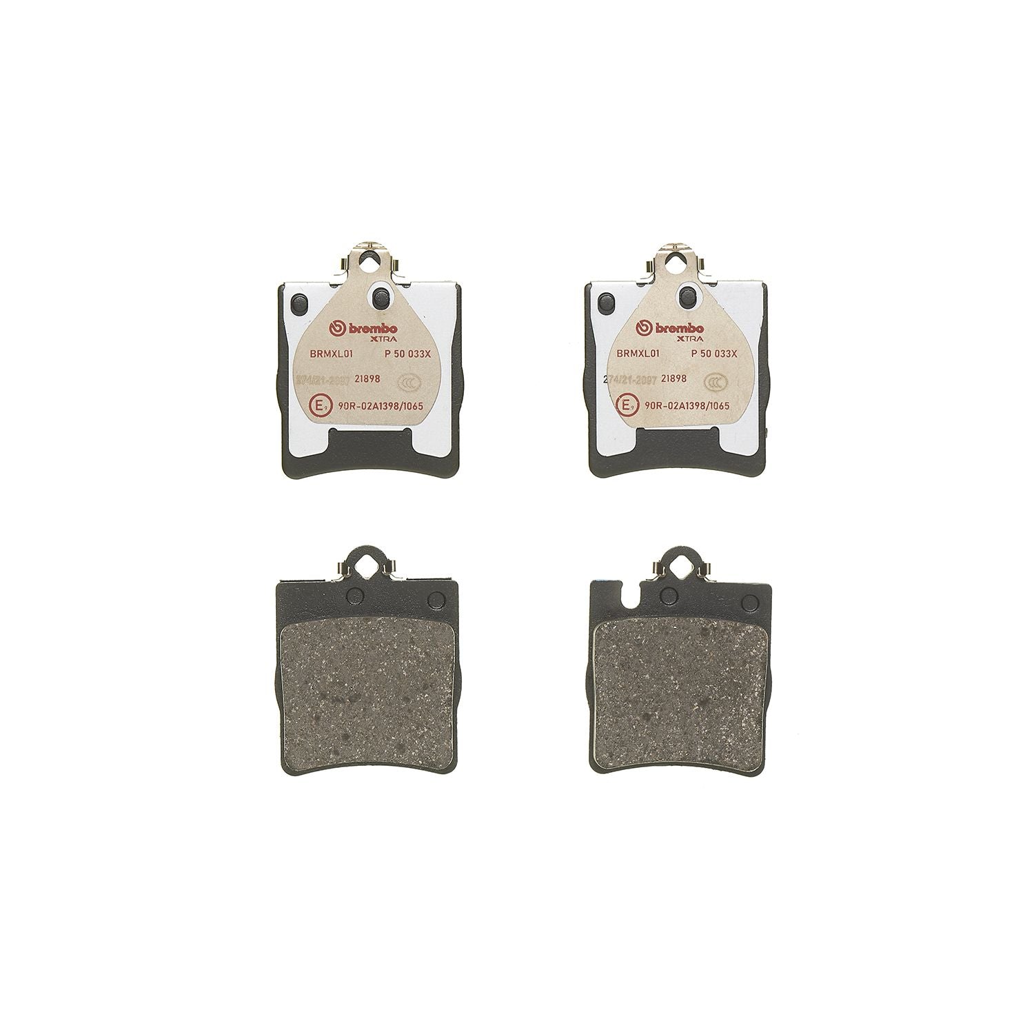 XTRA Low-Met Rear Disc Brake Pad Set - P50033X_03