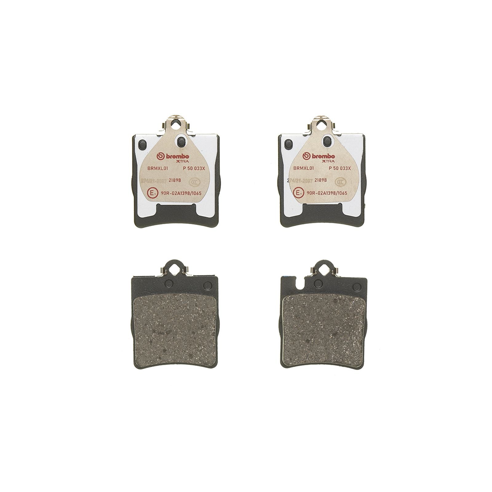 XTRA Low-Met Rear Disc Brake Pad Set - P50033X_03
