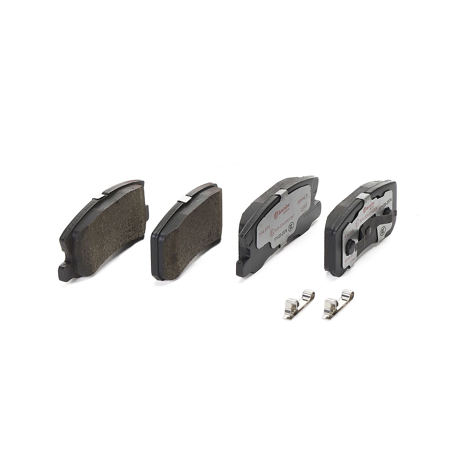 XTRA Low-Met Rear Disc Brake Pad Set - P54031X_03
