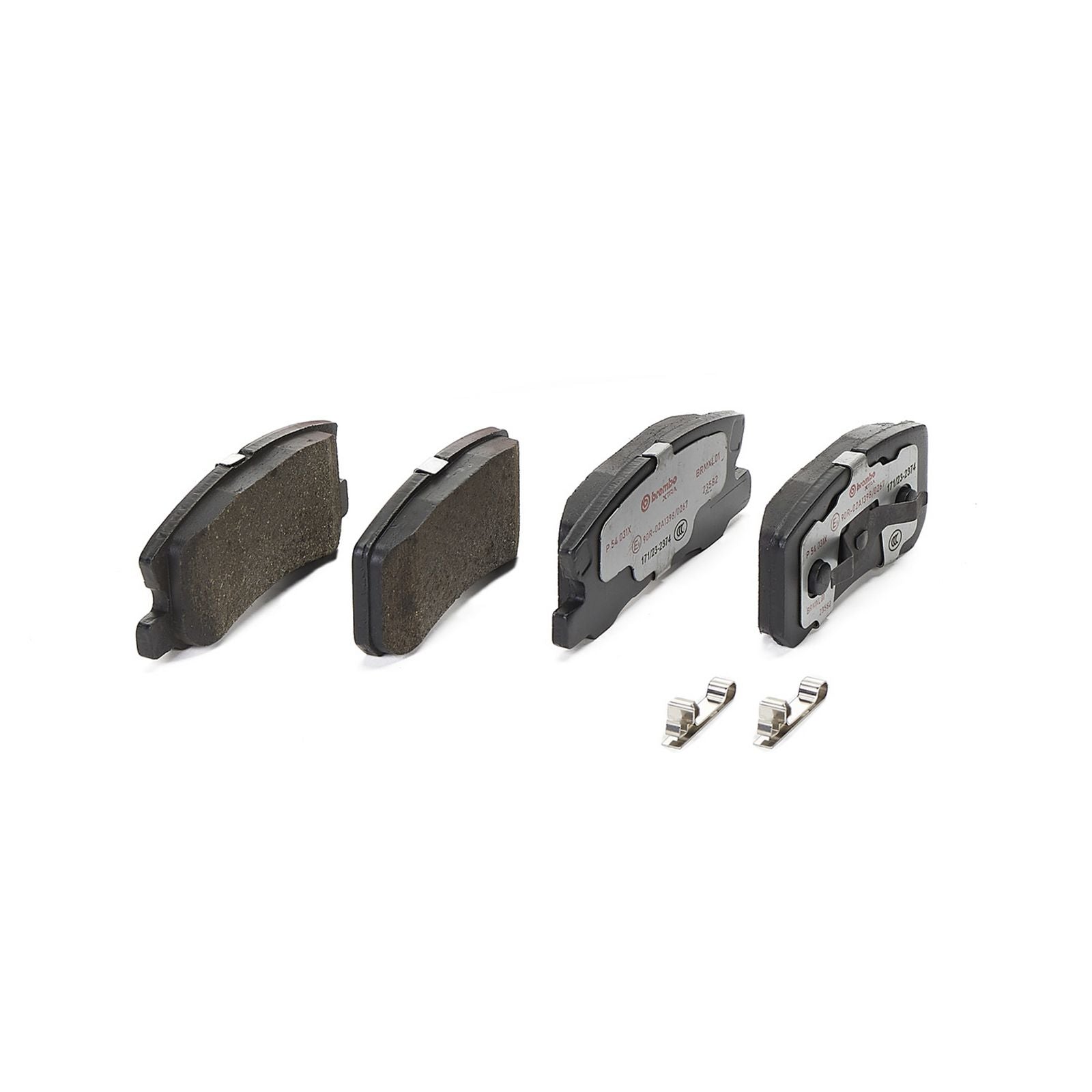XTRA Low-Met Rear Disc Brake Pad Set - P54031X_03