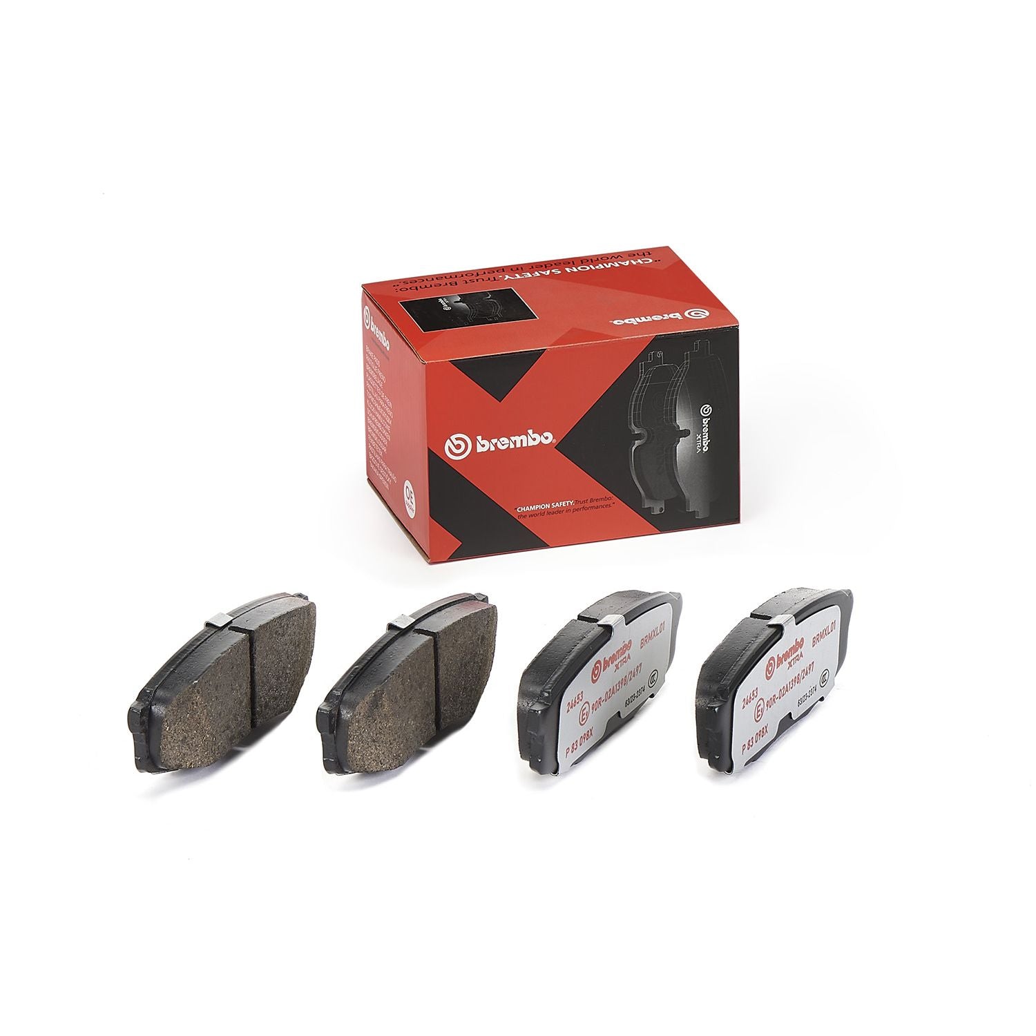 XTRA Low-Met Rear Disc Brake Pad Set - P83098X_02