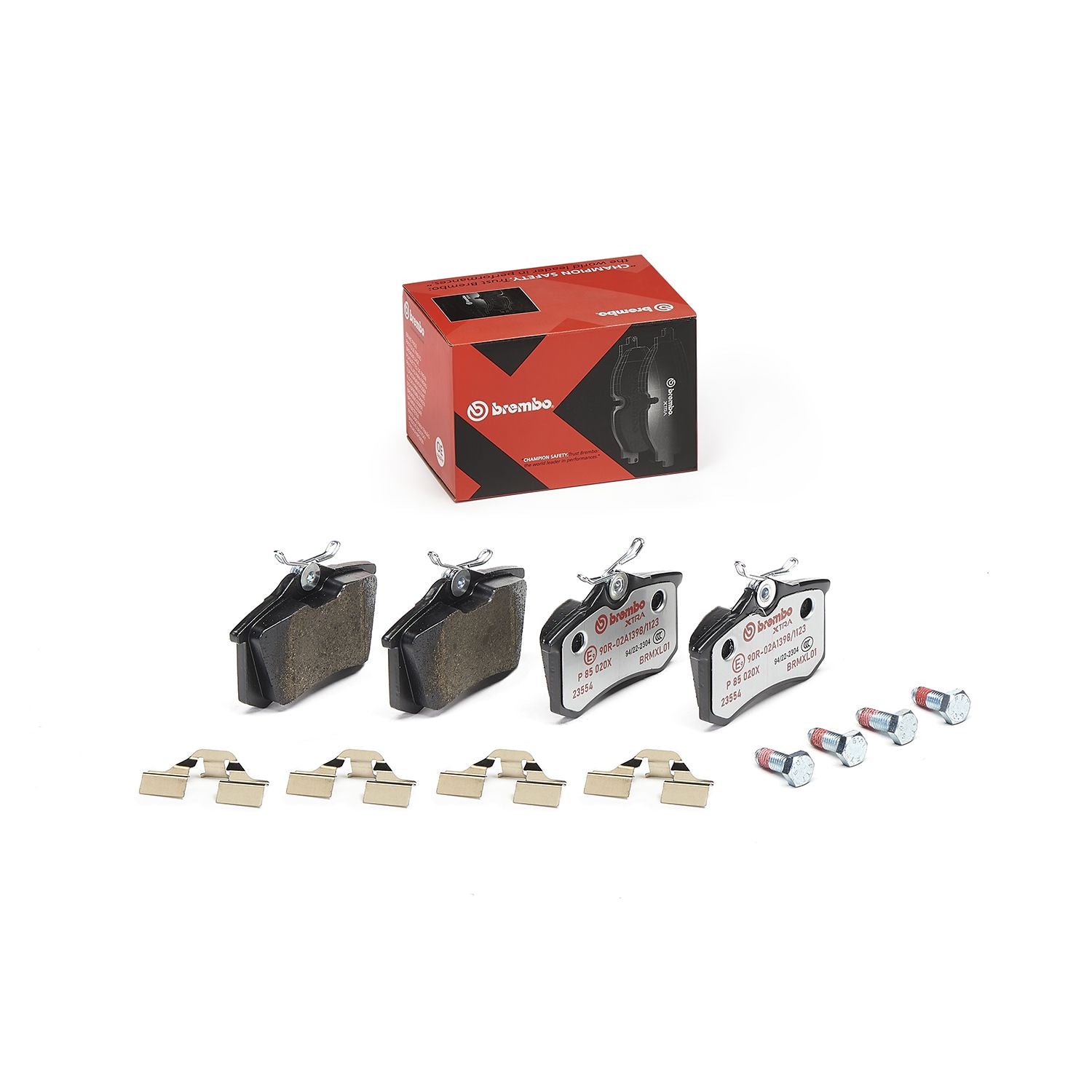 XTRA Low-Met Rear Disc Brake Pad Set - P85020X_02