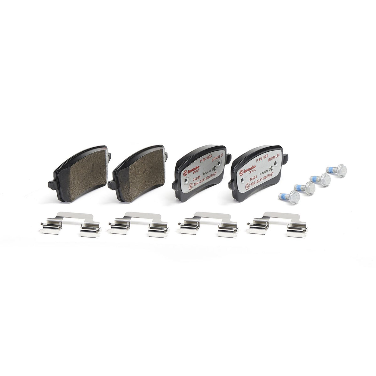 XTRA Low-Met Rear Disc Brake Pad Set - P85100X_02