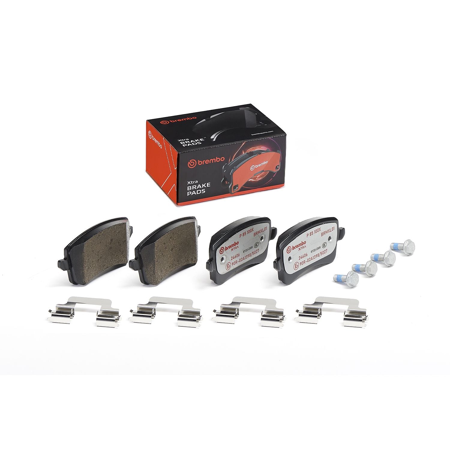 XTRA Low-Met Rear Disc Brake Pad Set - P85100X_03