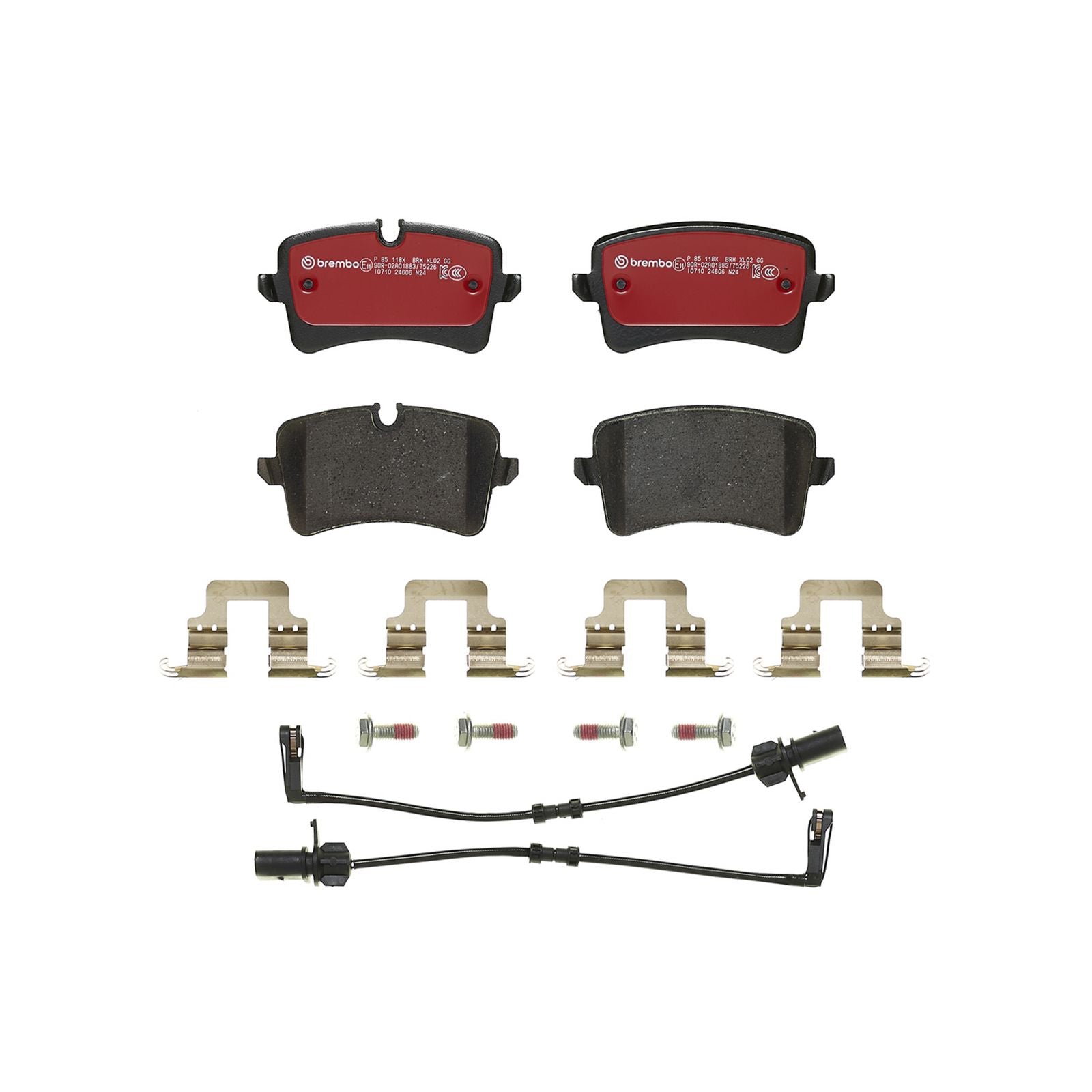 XTRA Low-Met Rear Disc Brake Pad Set P85118X | Brembostore