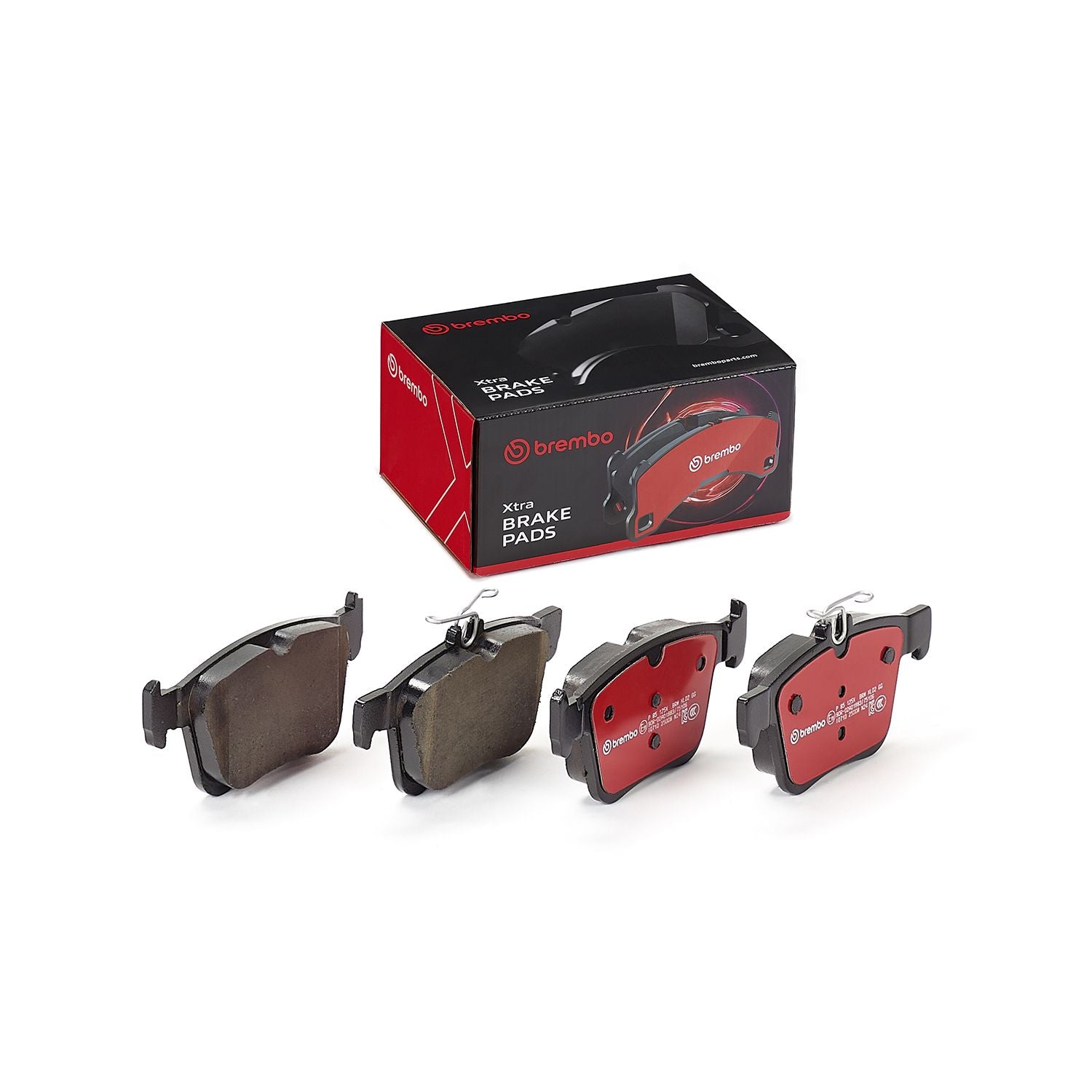 XTRA Low-Met Rear Disc Brake Pad Set - P85125X_02