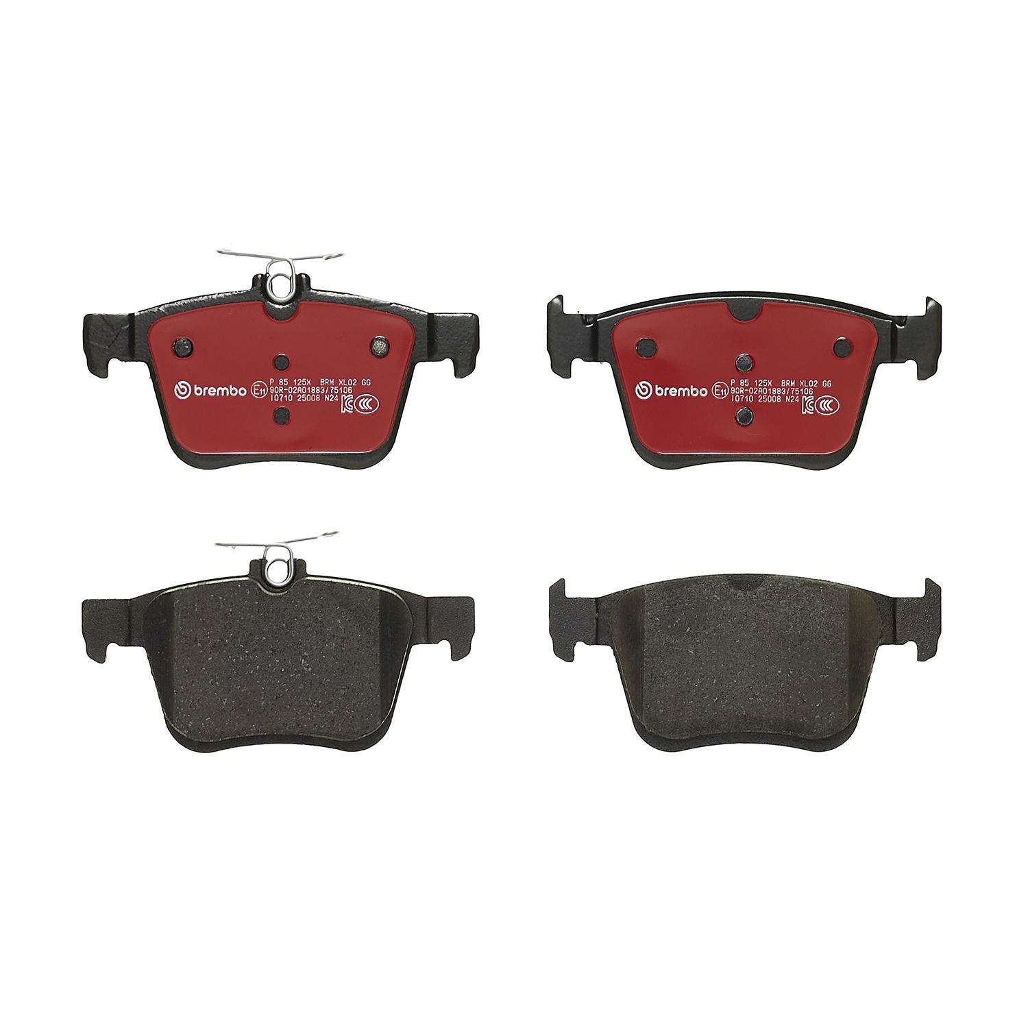 XTRA Low-Met Rear Disc Brake Pad Set - P85125X_03