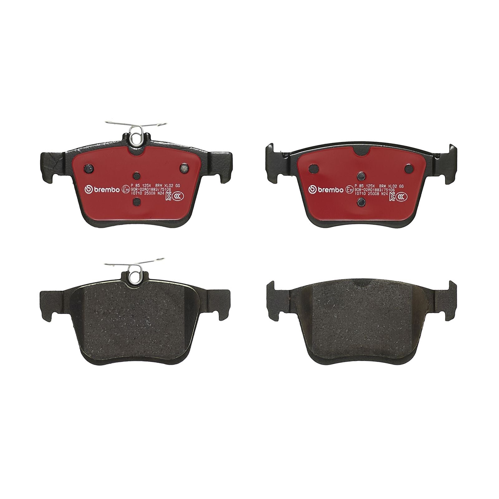 XTRA Low-Met Rear Disc Brake Pad Set - P85125X_03