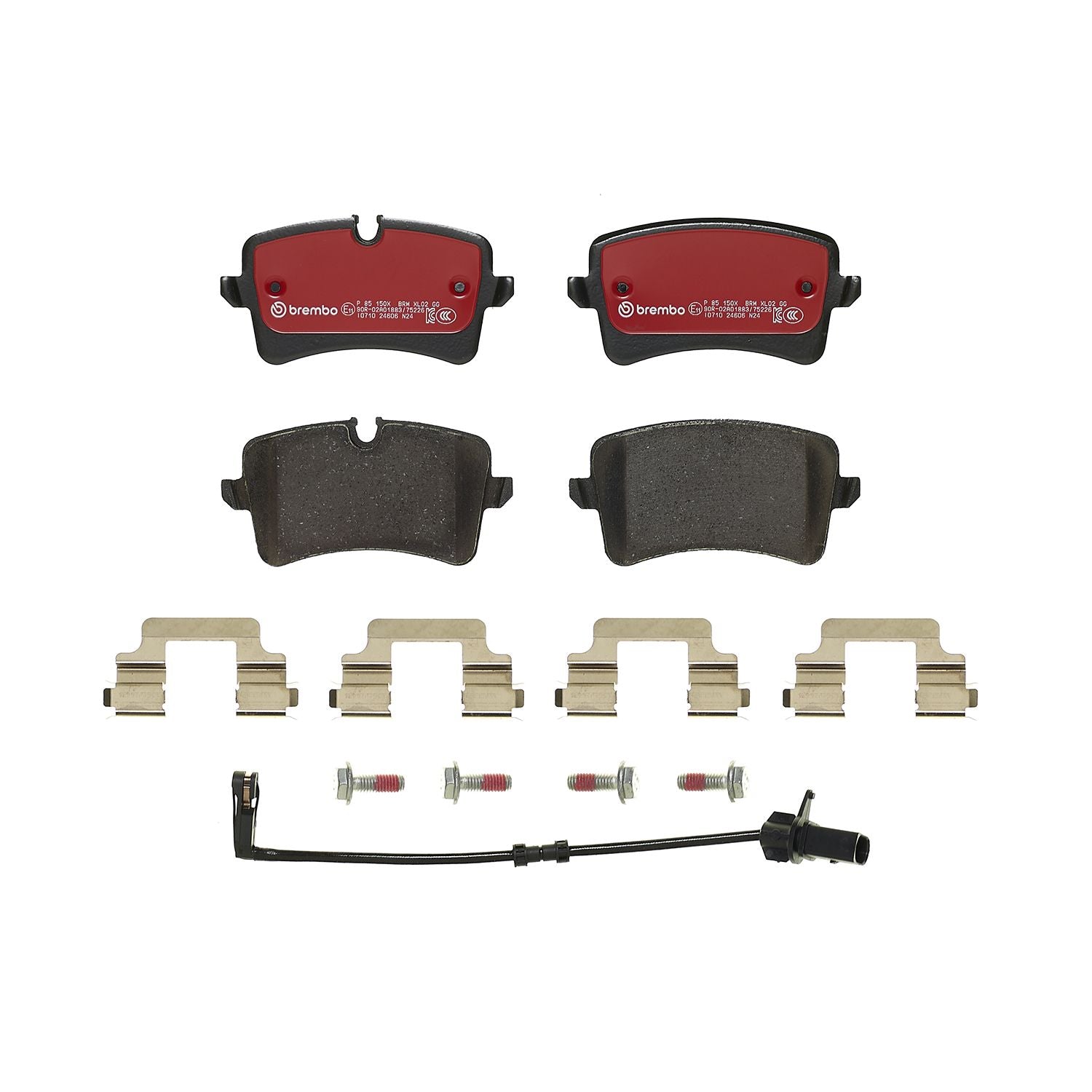 XTRA Low-Met Rear Disc Brake Pad Set - P85150X_02