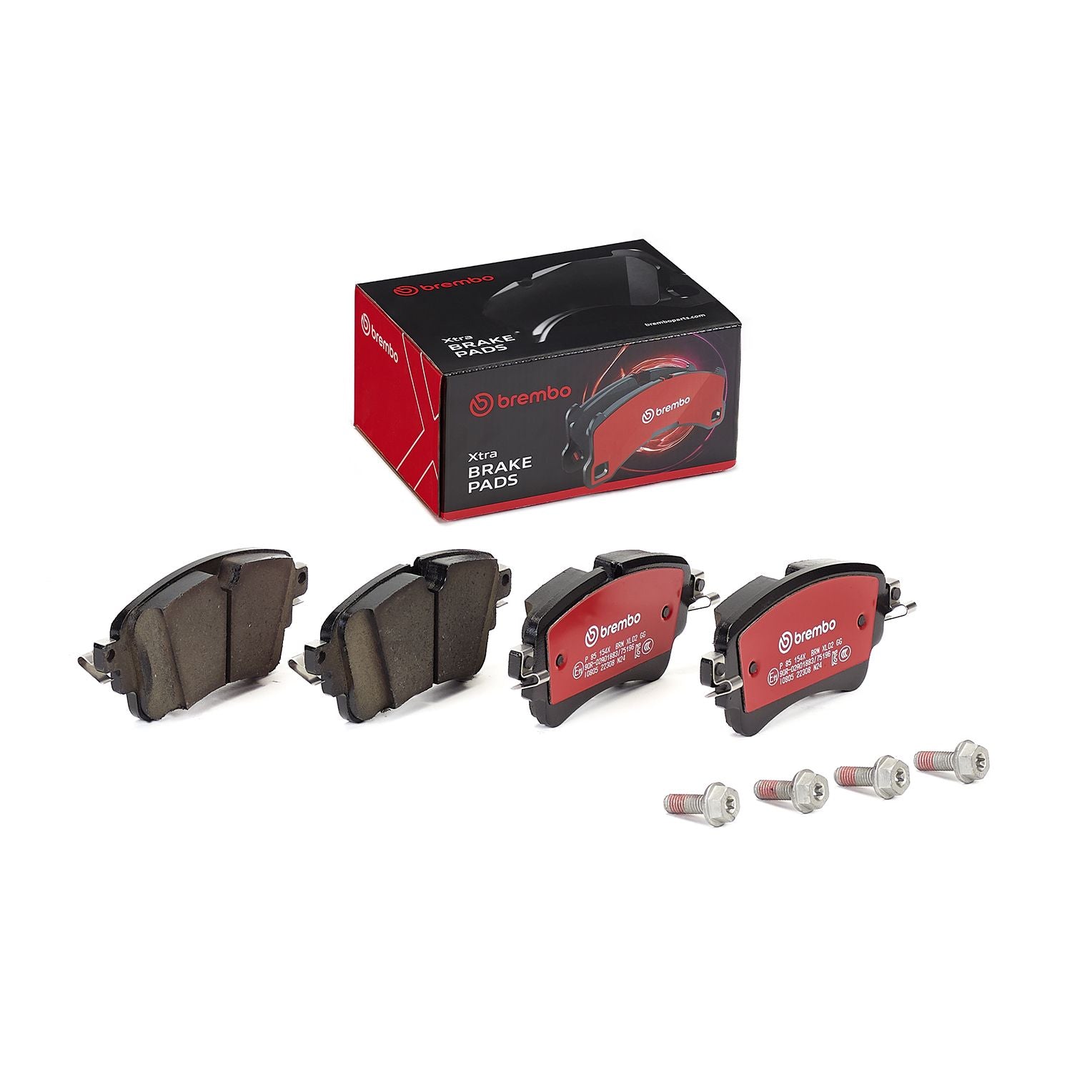 XTRA Low-Met Rear Disc Brake Pad Set - P85154X_01