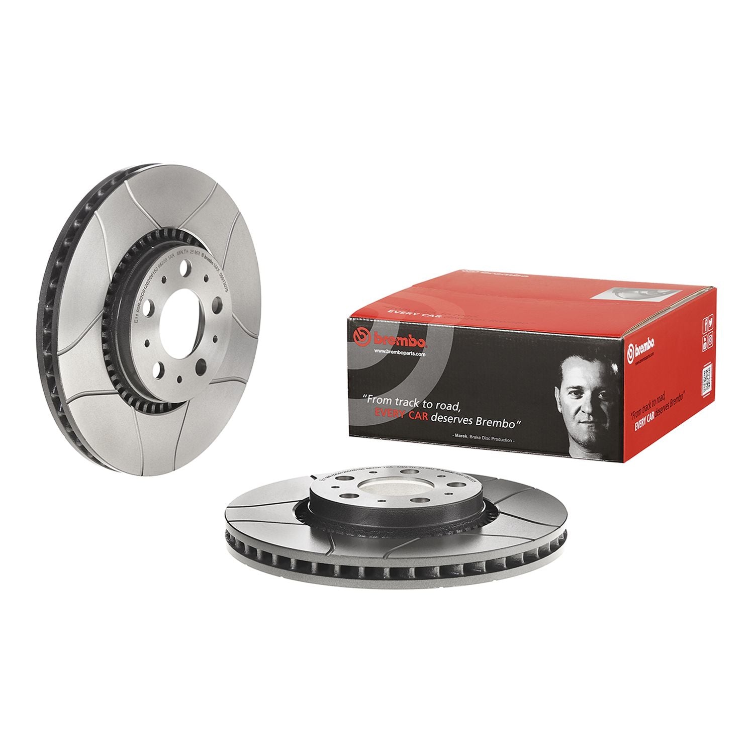 XTRA Max Slotted Front Disc Brake Rotor - 09.9130.75_01