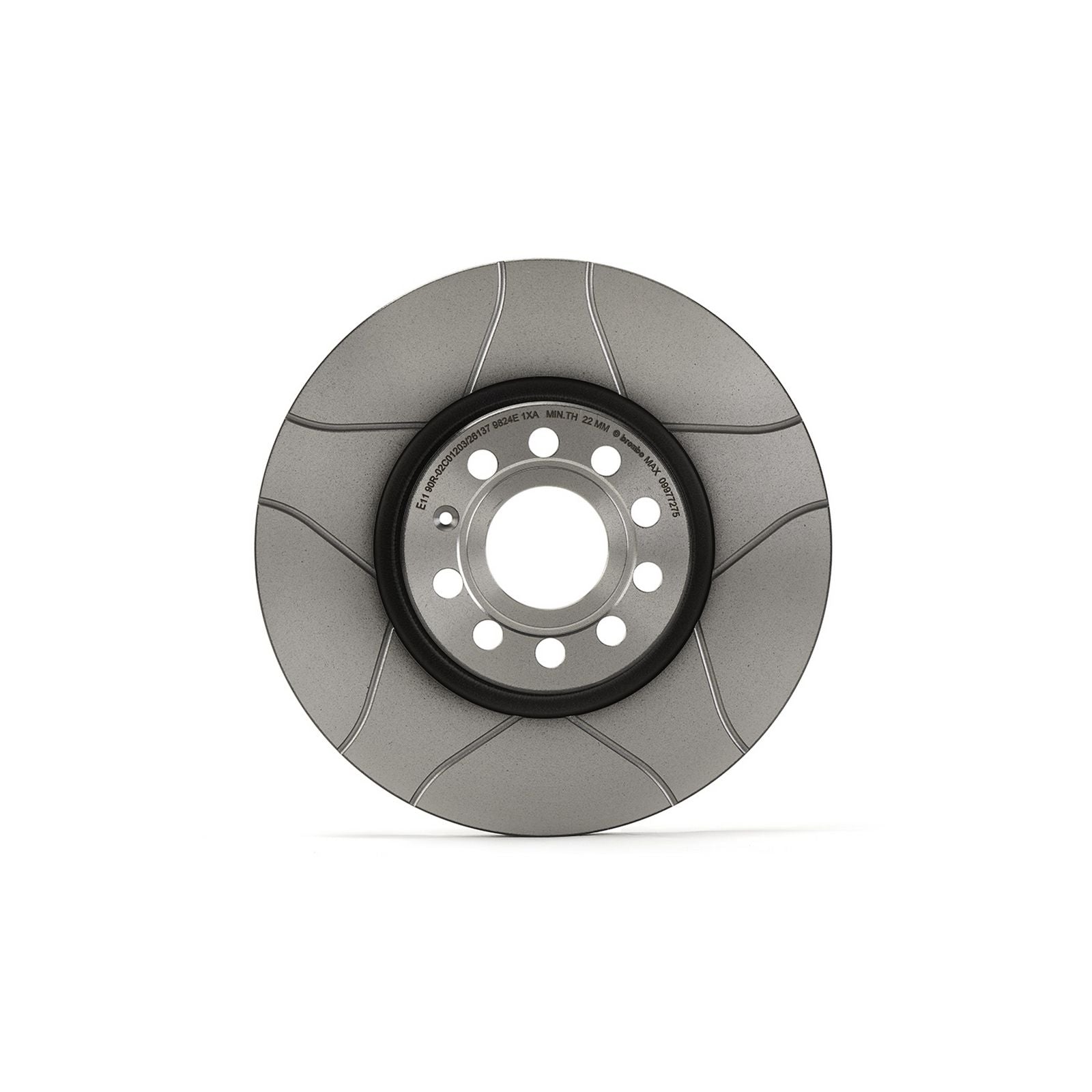 XTRA Max Slotted Front Disc Brake Rotor - 09.9772.75_01